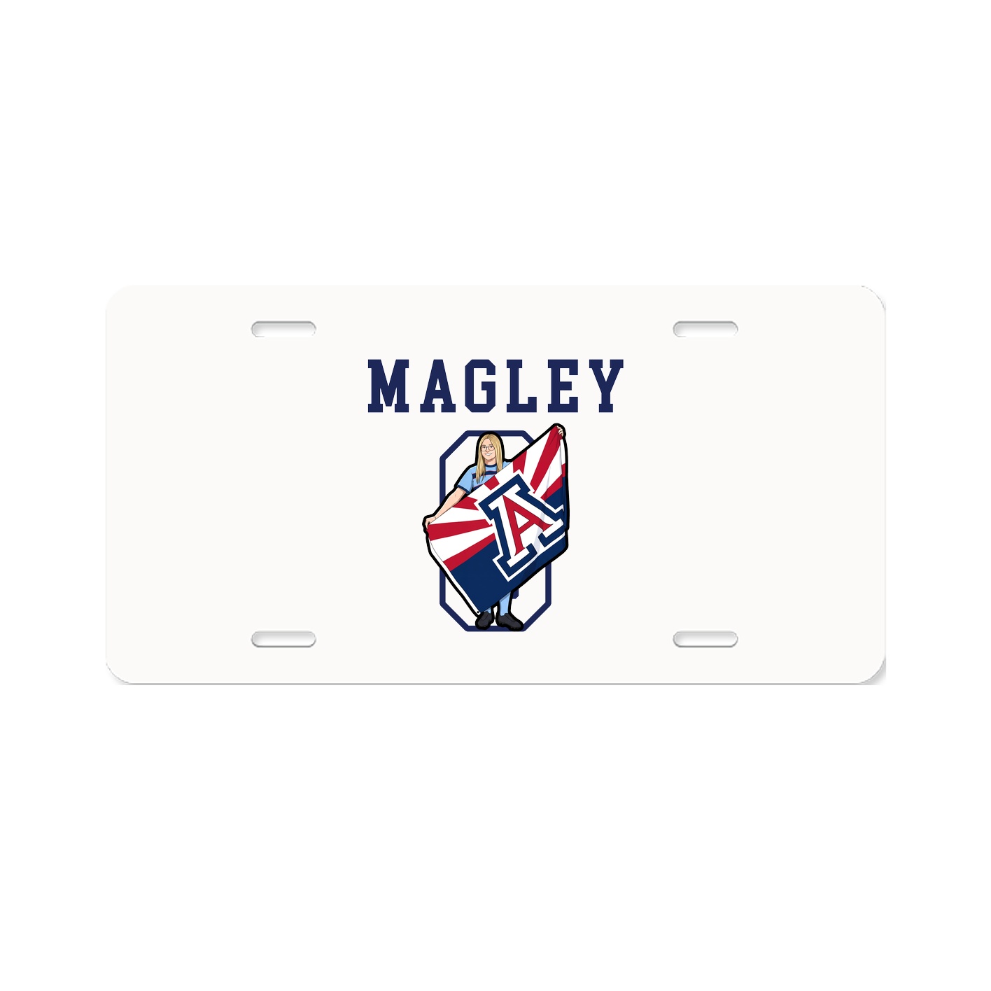 License Plate — Shirsey in Classic