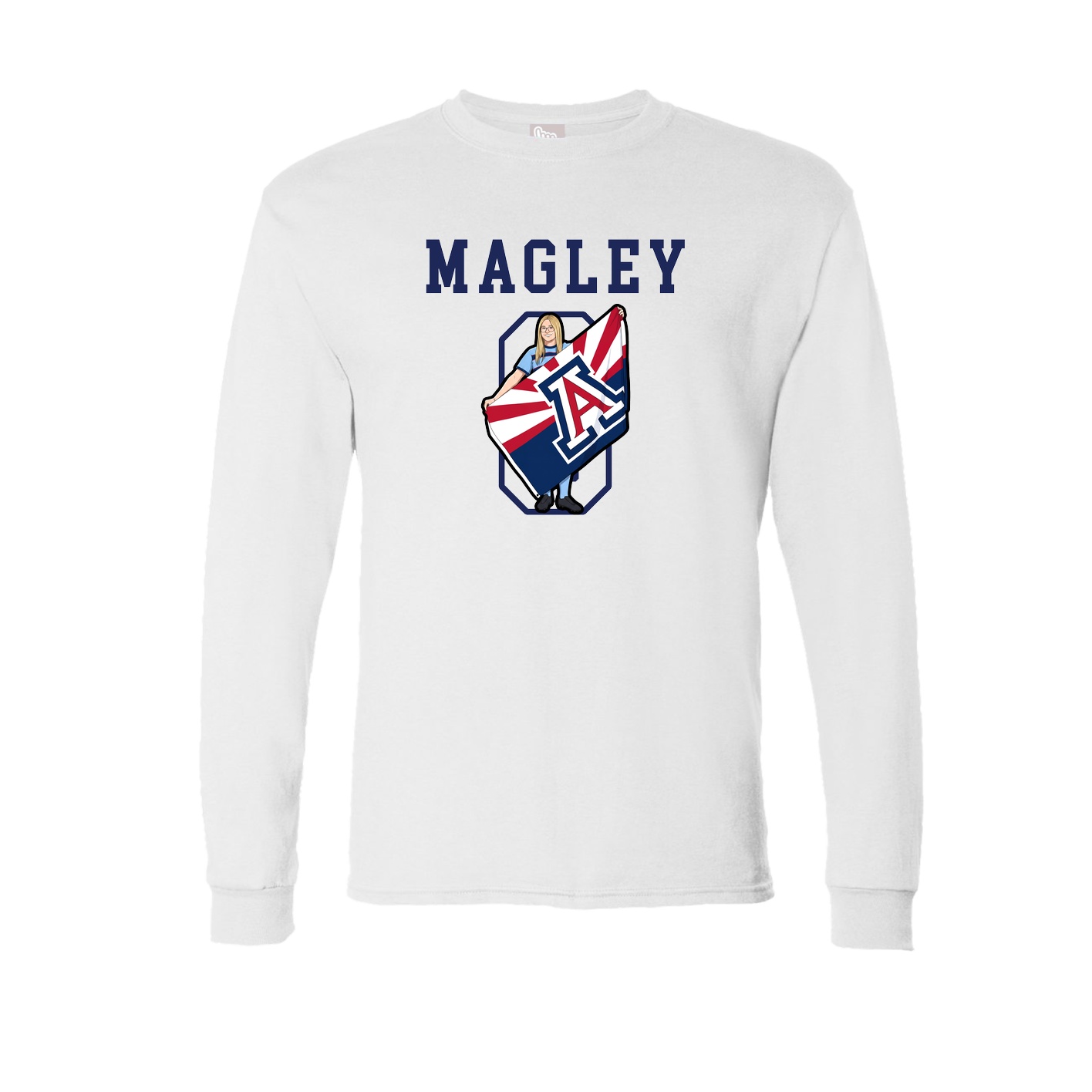 Long Sleeve Tee — Shirsey in White