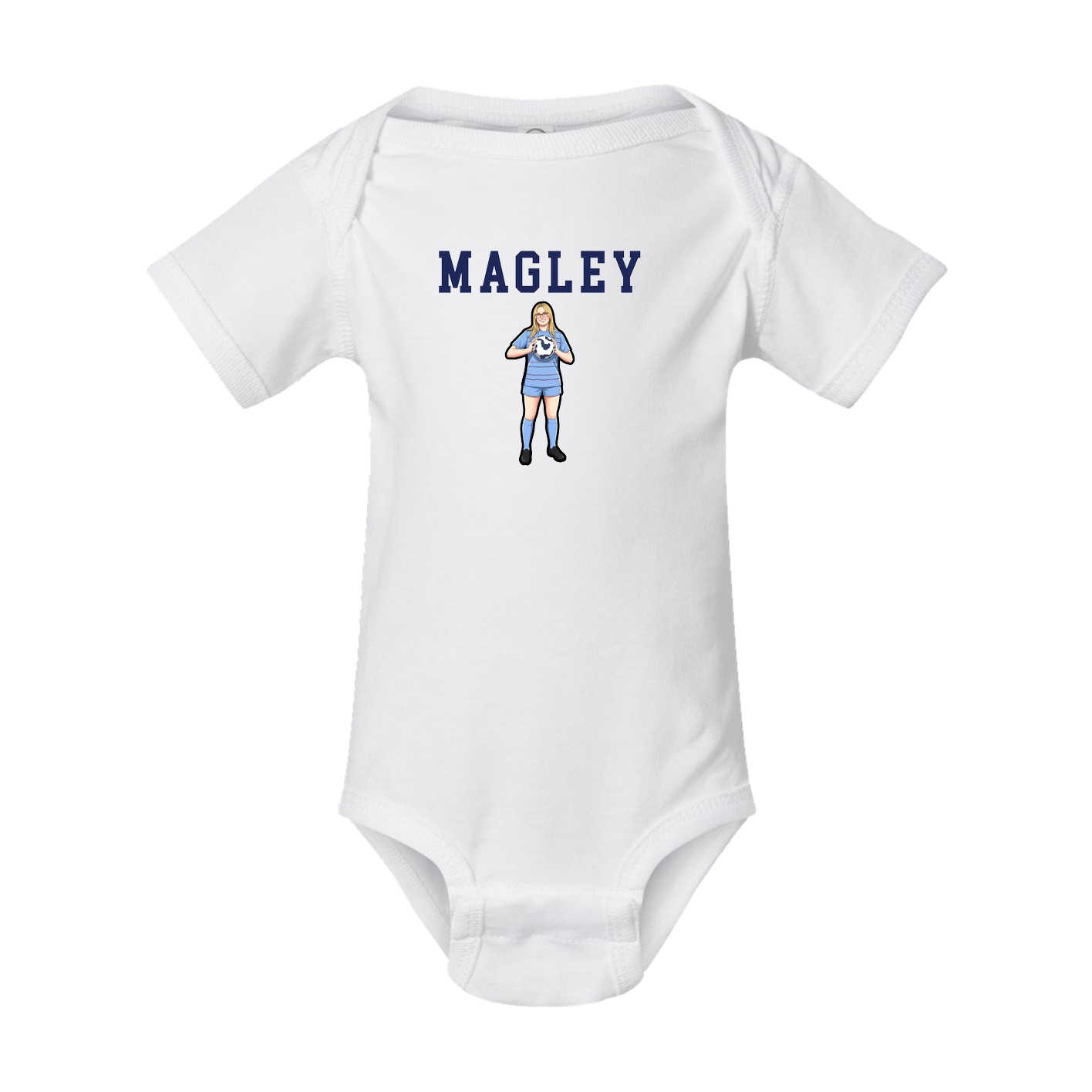 Baby Onesie — Shirsey in White