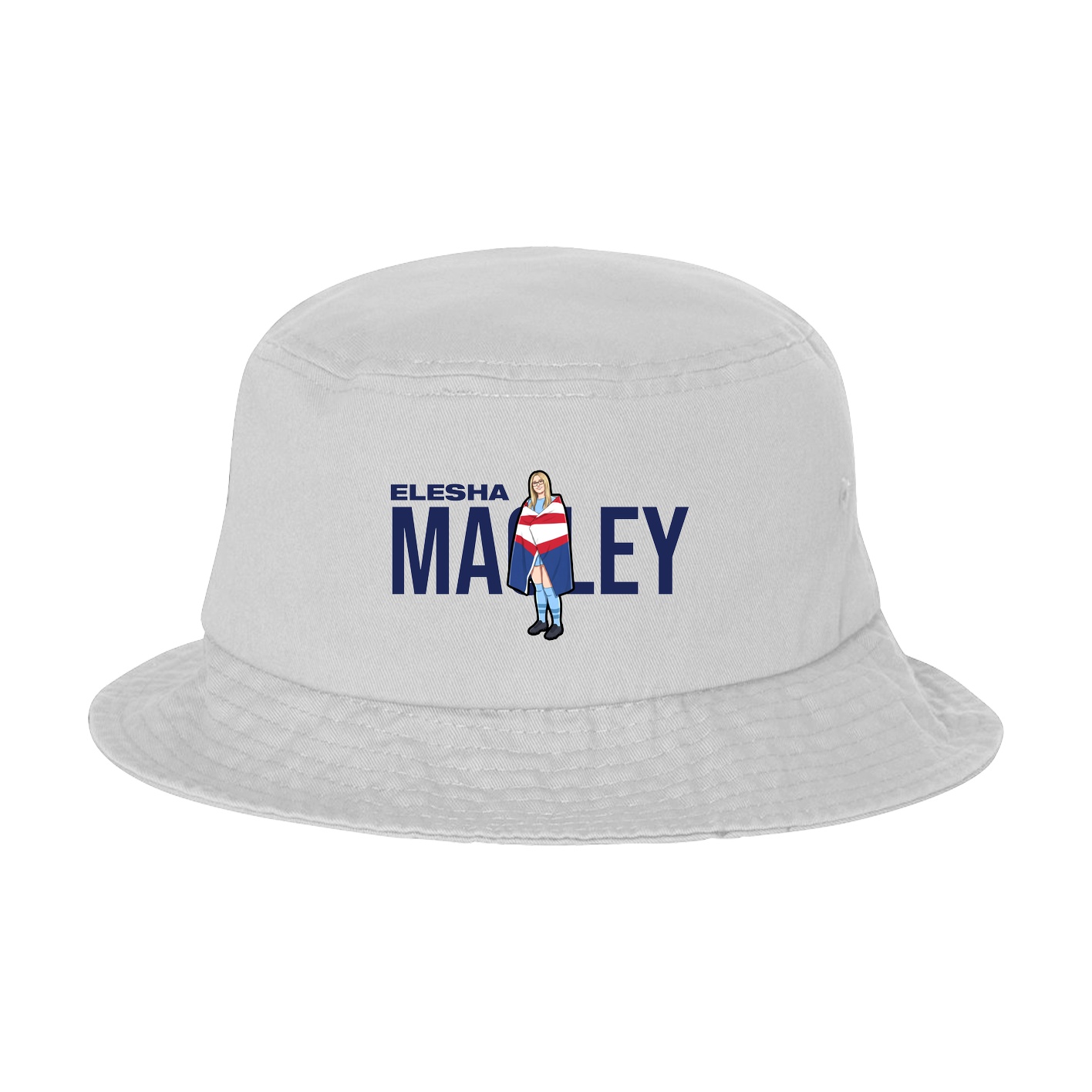 Bucket Cap — Player Name in White