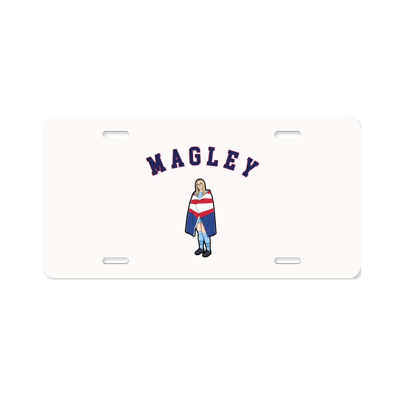 License Plate — Shirsey Arch in Classic