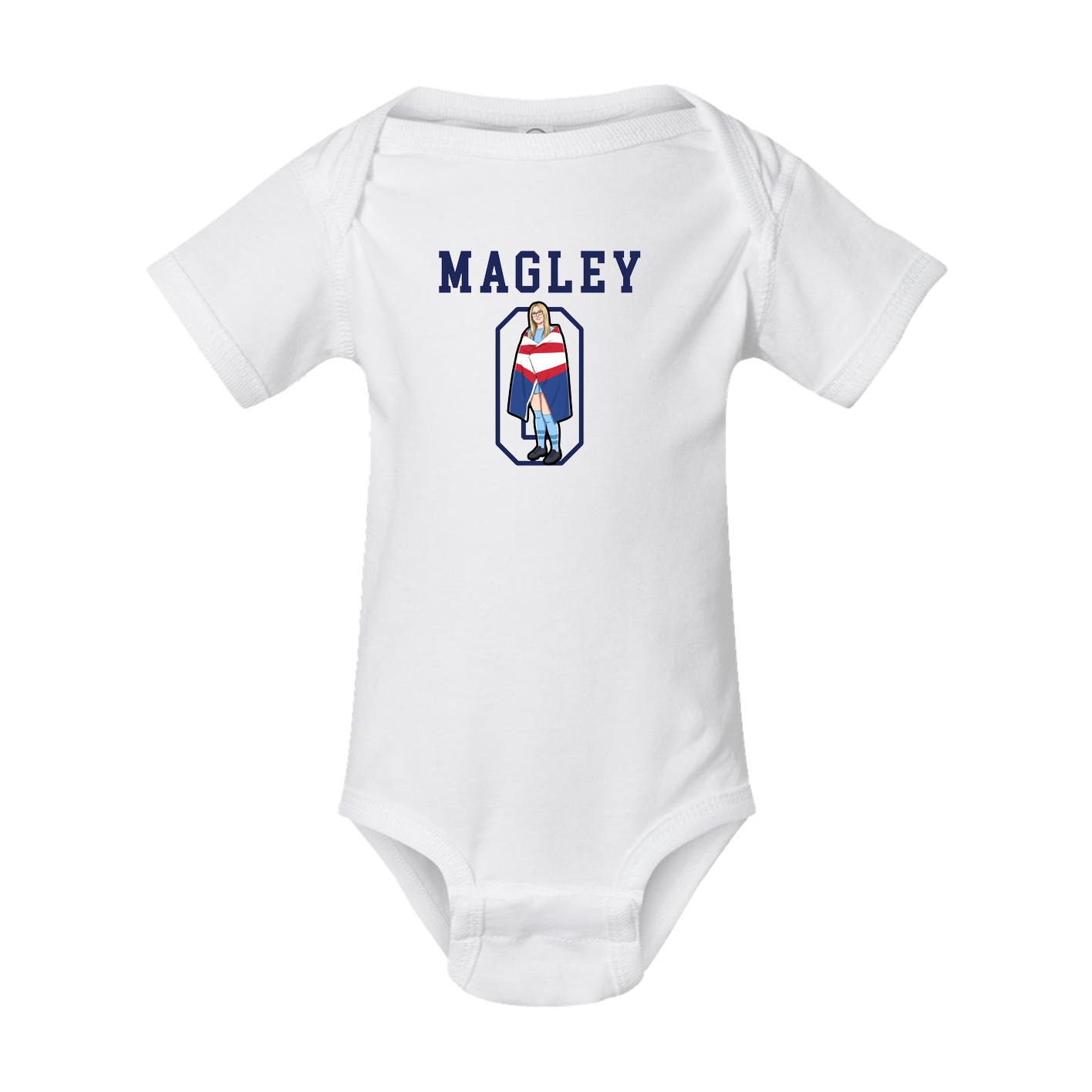 Baby Onesie — Shirsey in White
