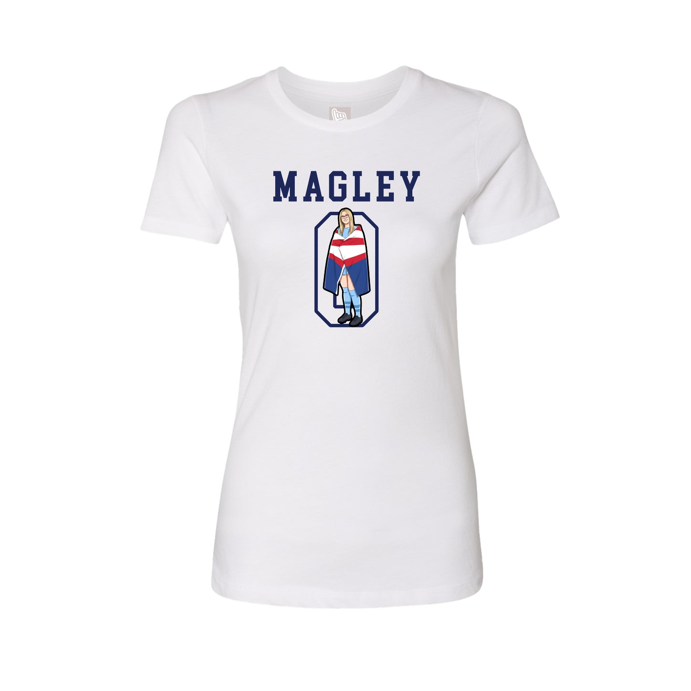 Fitted Women's Tee — Shirsey in White