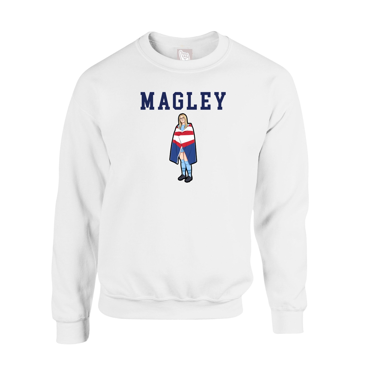 Fleece Crew — Shirsey in White