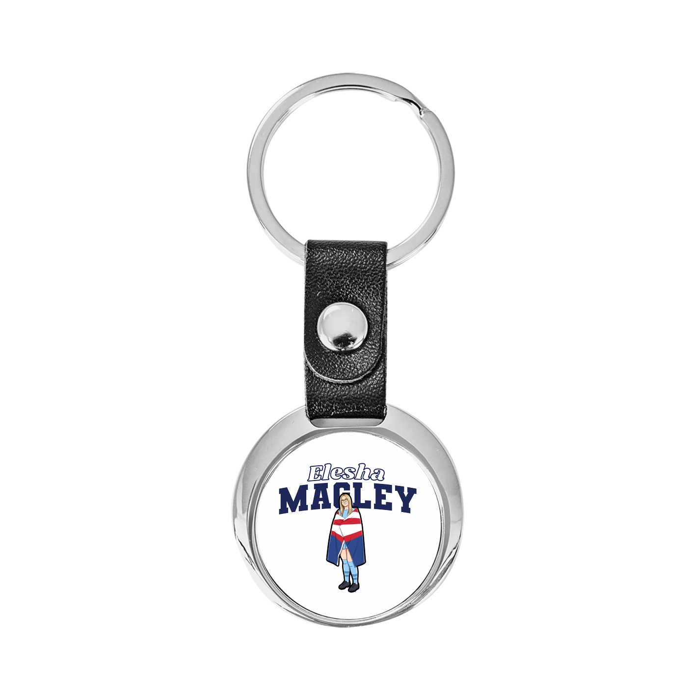 Key Chain — Name Arch in Classic
