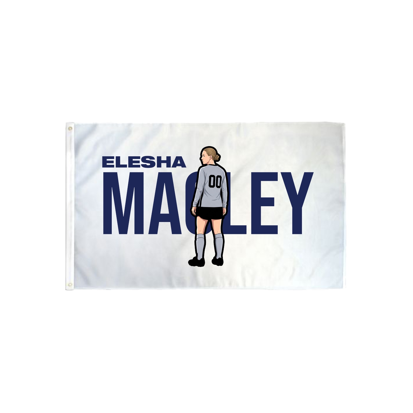 3x5 Flag — Player Name in Classic