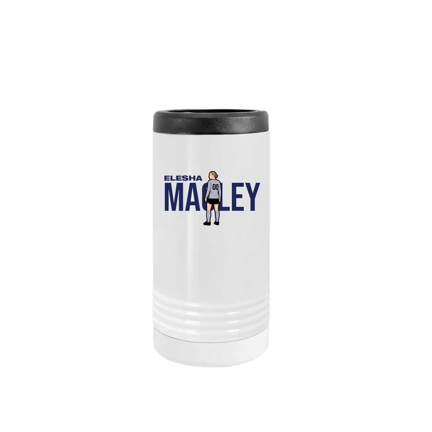 Slim Beverage Holder — Player Name in White