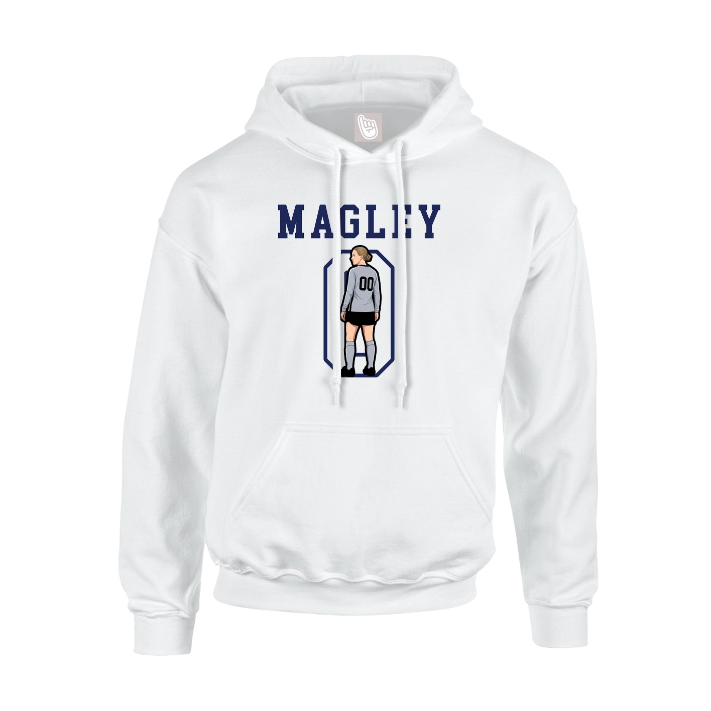 Youth Hoodie — Shirsey in White