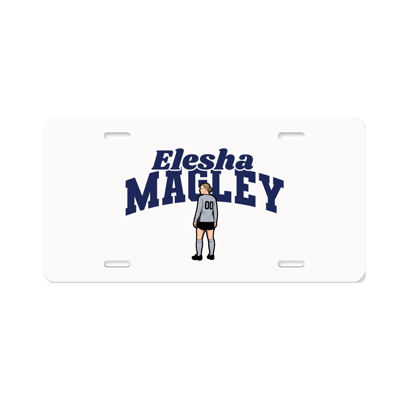 License Plate — Signature Arch in Classic