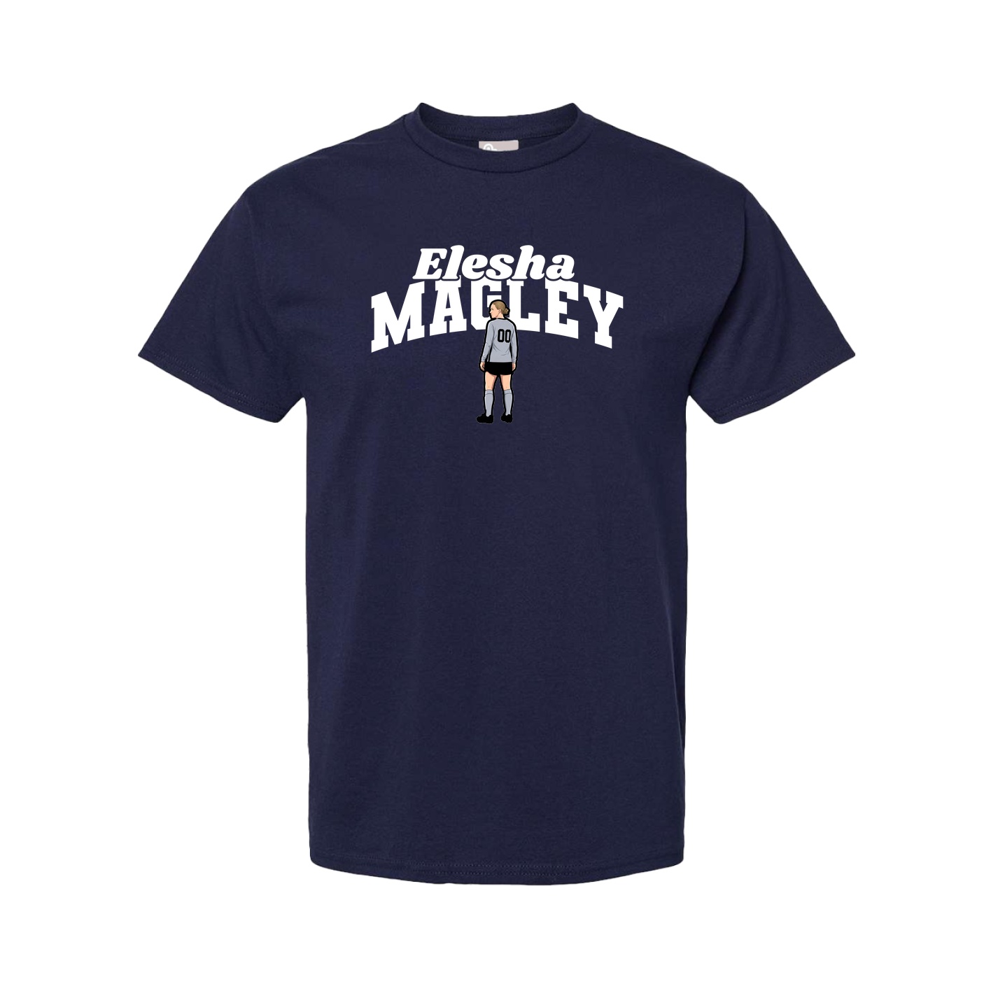 Tee — Signature Arch in Navy