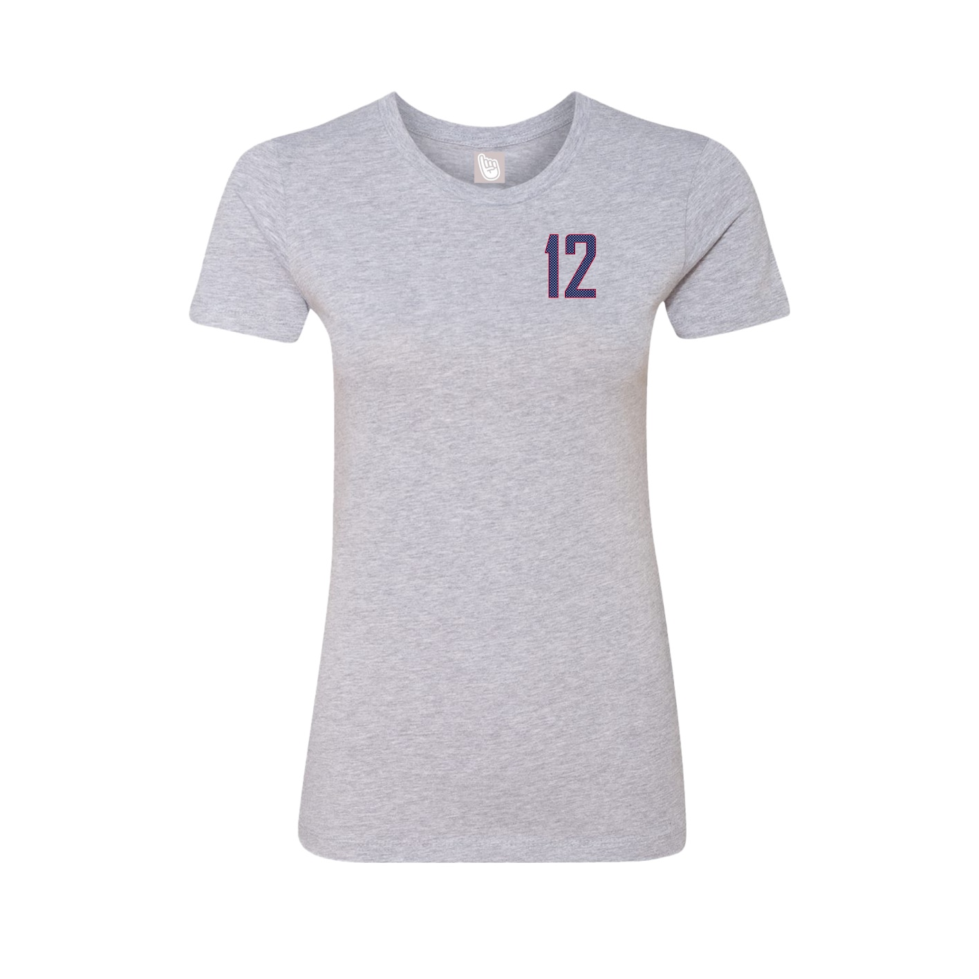 Womens Tee — Front Shirsy in Grey