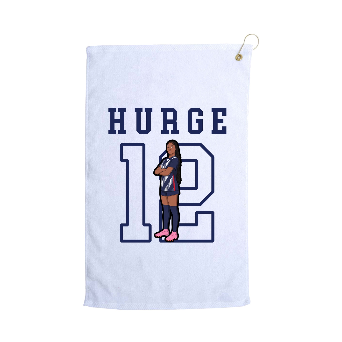 Golf Towel — Shirsey in White