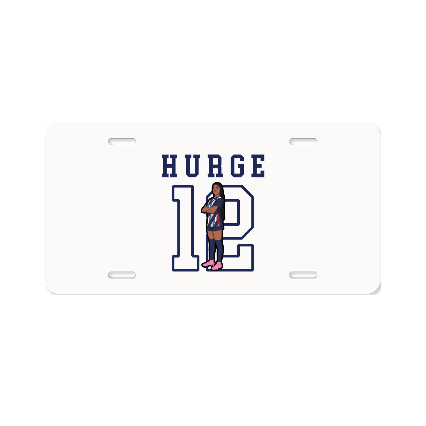 License Plate — Shirsey in Classic