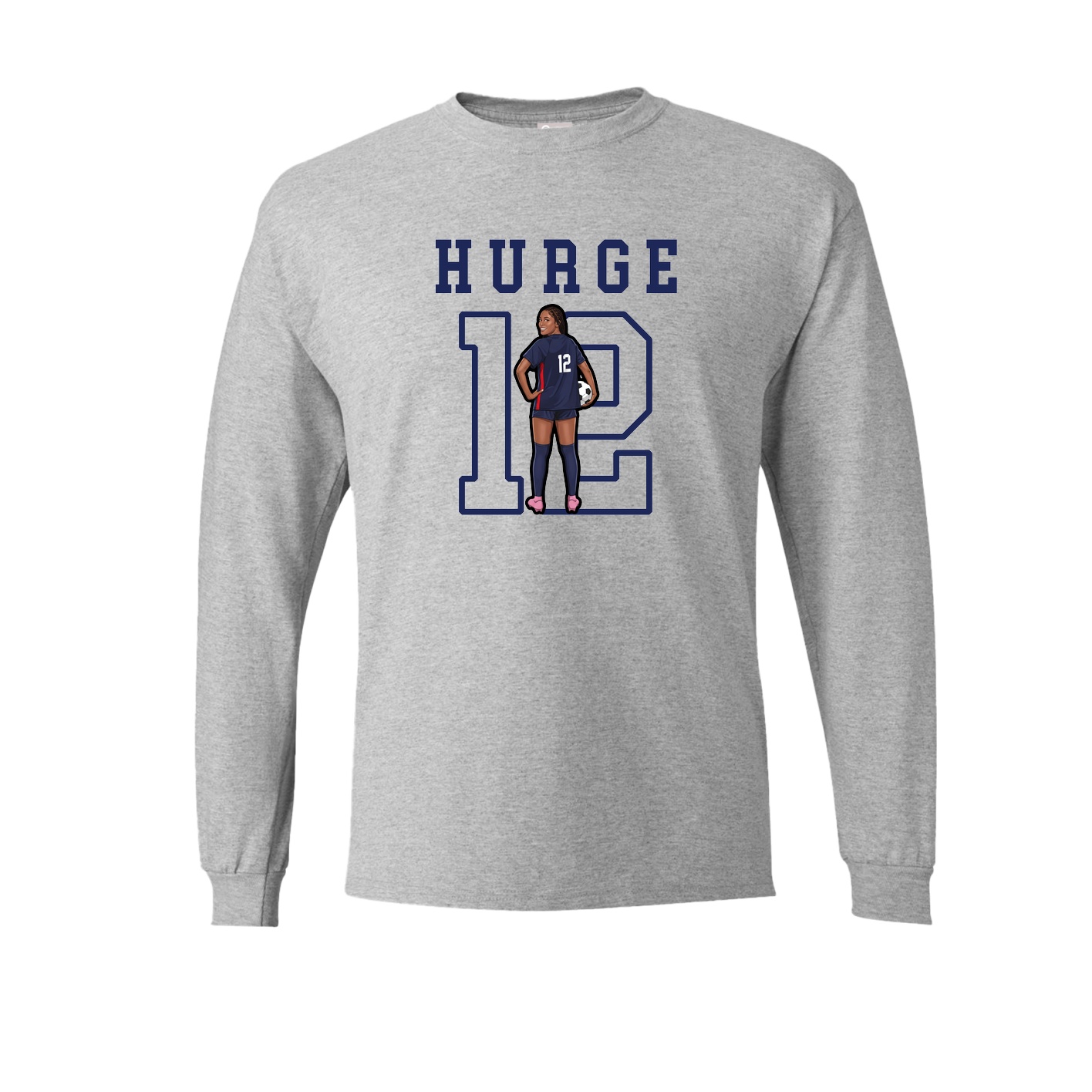 Long Sleeve Tee — Shirsey in Grey