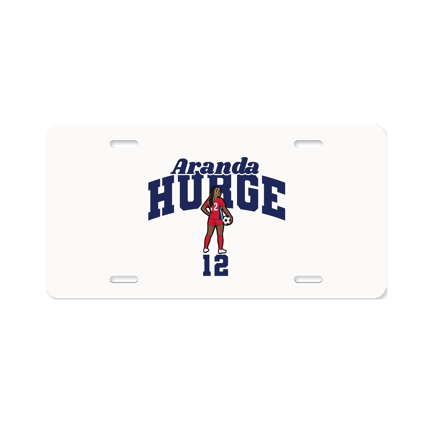 License Plate — Signature Arch in Classic
