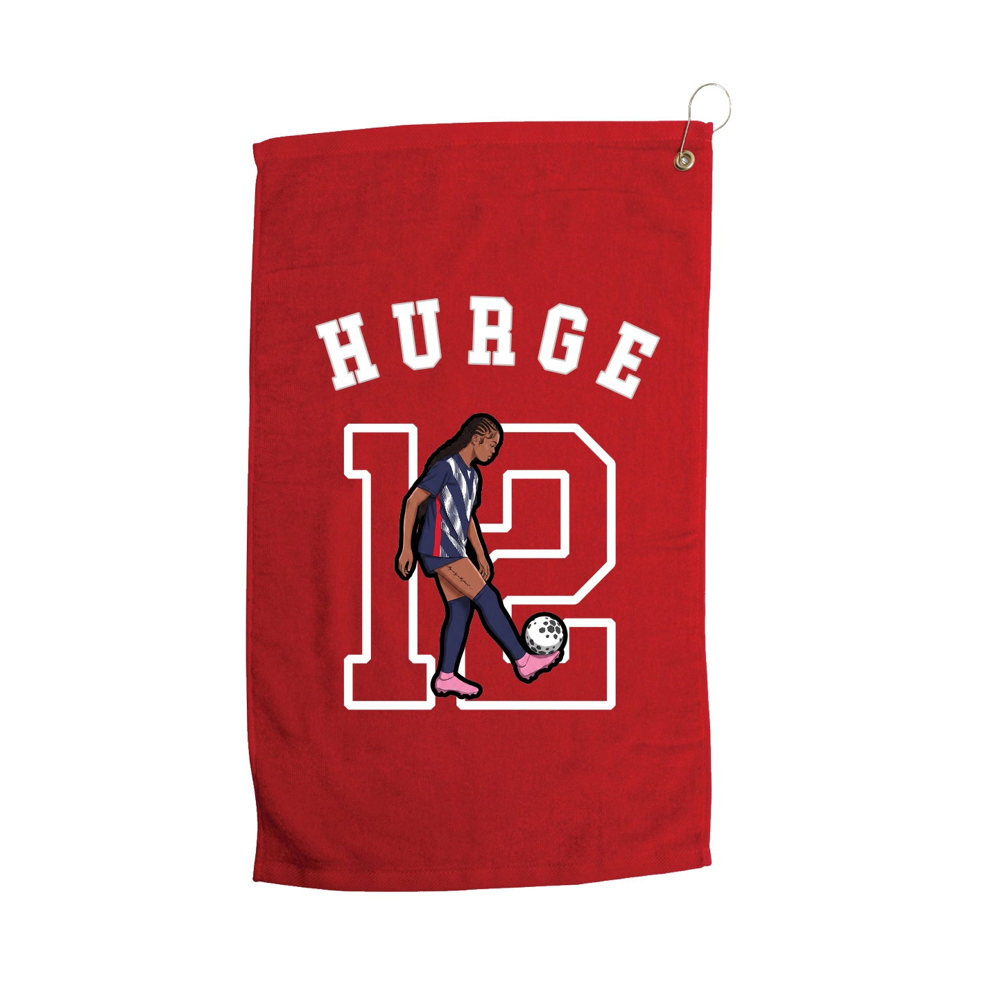 Golf Towel — Shirsey Arch in Red