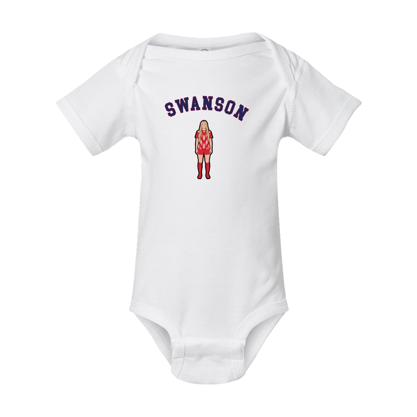 Baby Onesie — Shirsey Arch in White