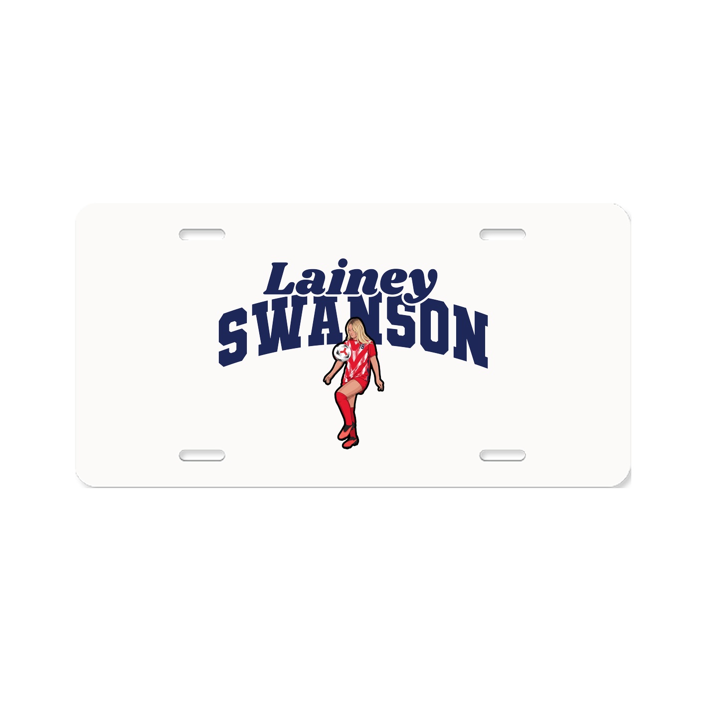 License Plate — Signature Arch in Classic