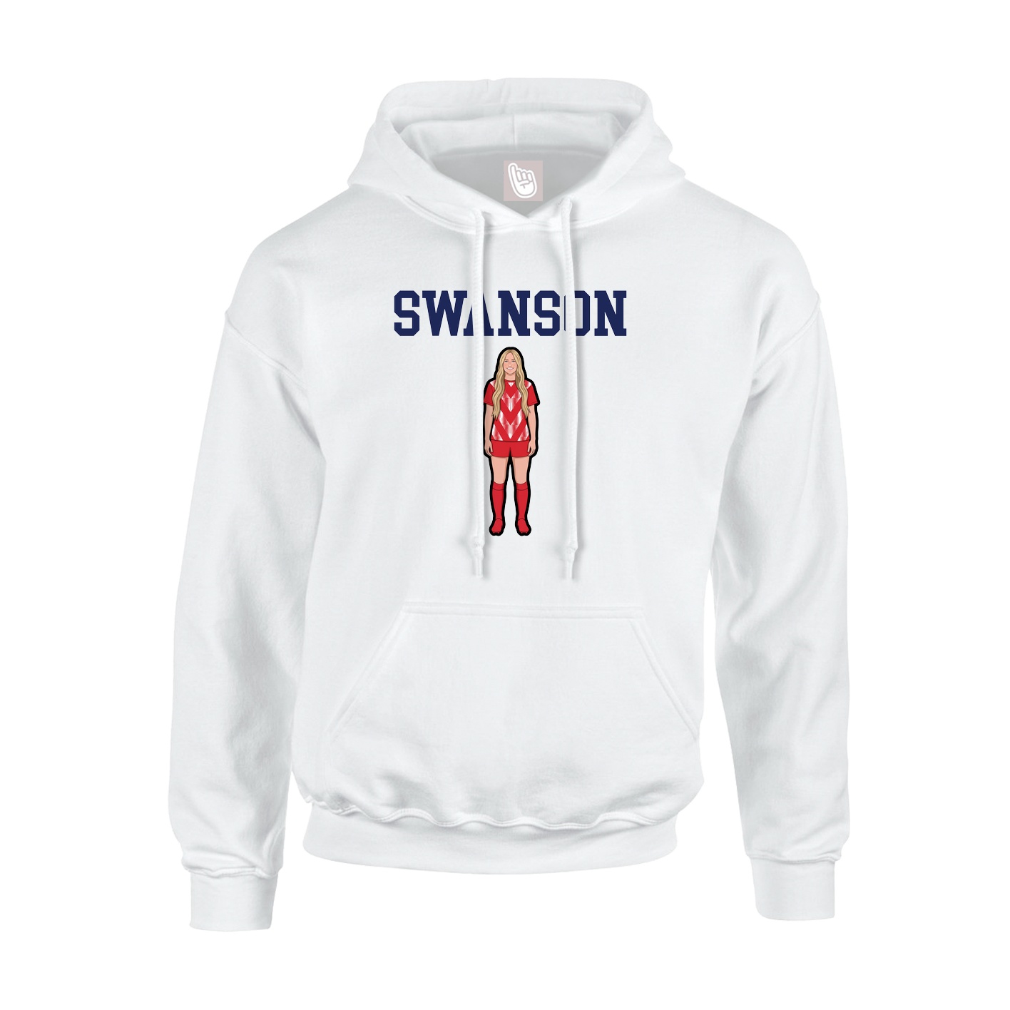 Youth Hoodie — Shirsey in White