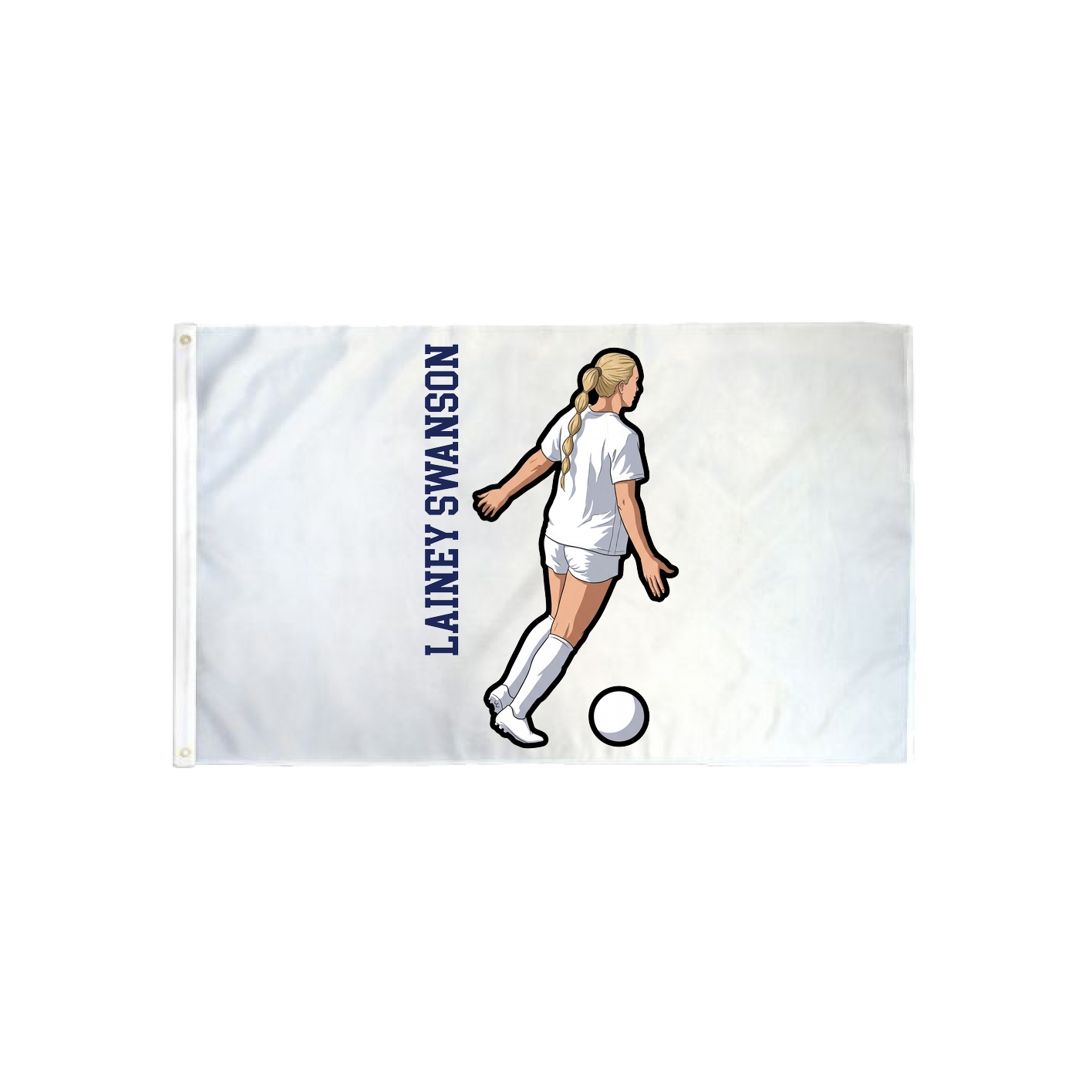 3x5 Flag — Name Vertical in Classic