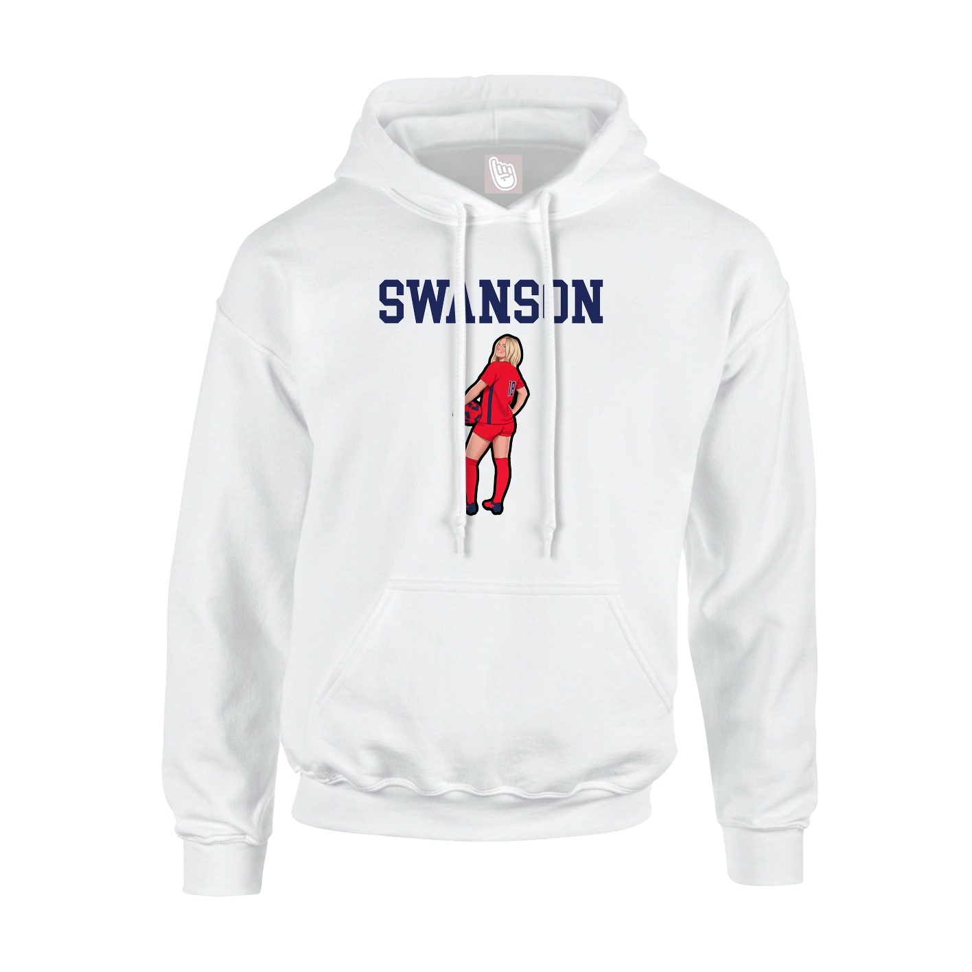 Youth Hoodie — Shirsey in White