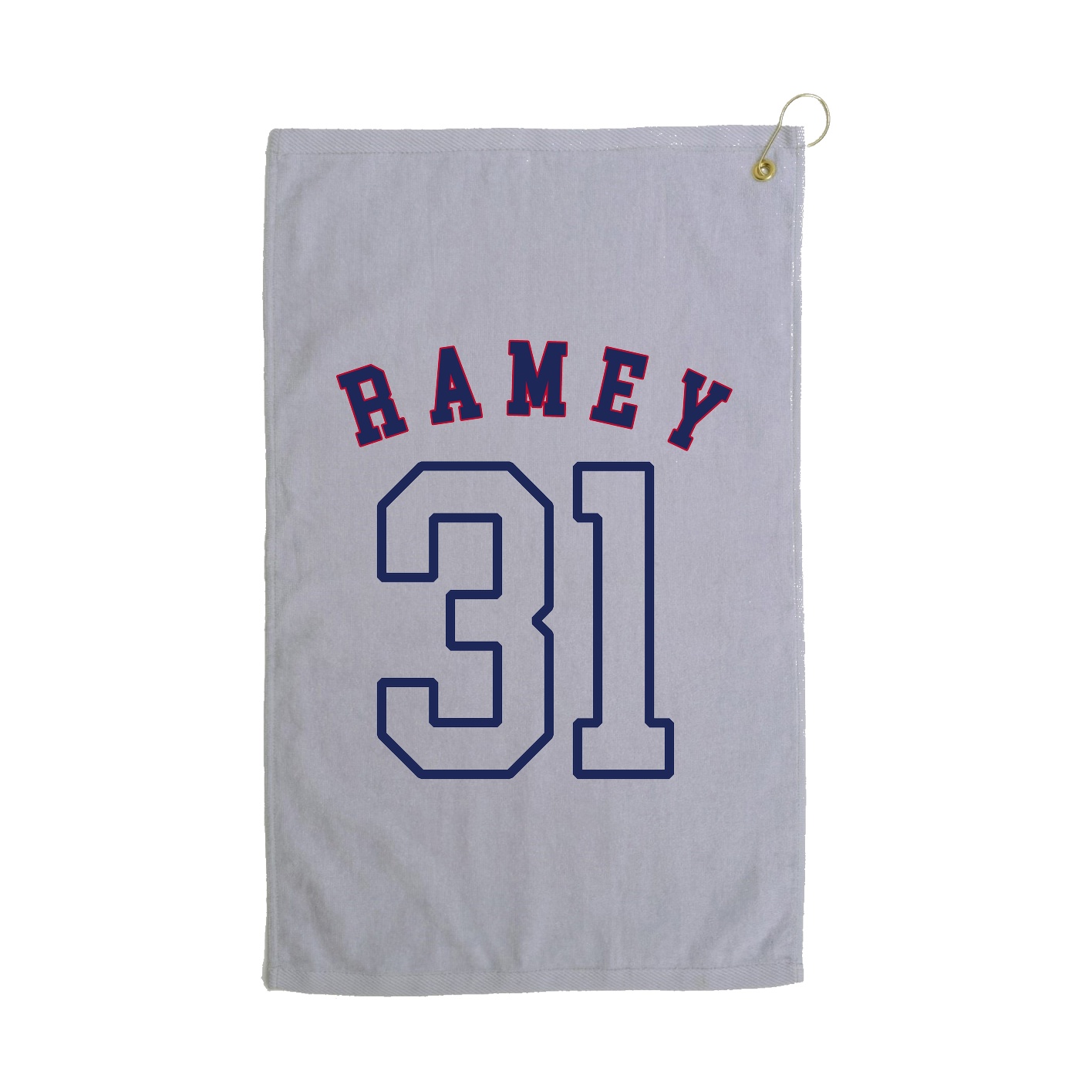 Golf Towel — Shirsey Arch in Grey