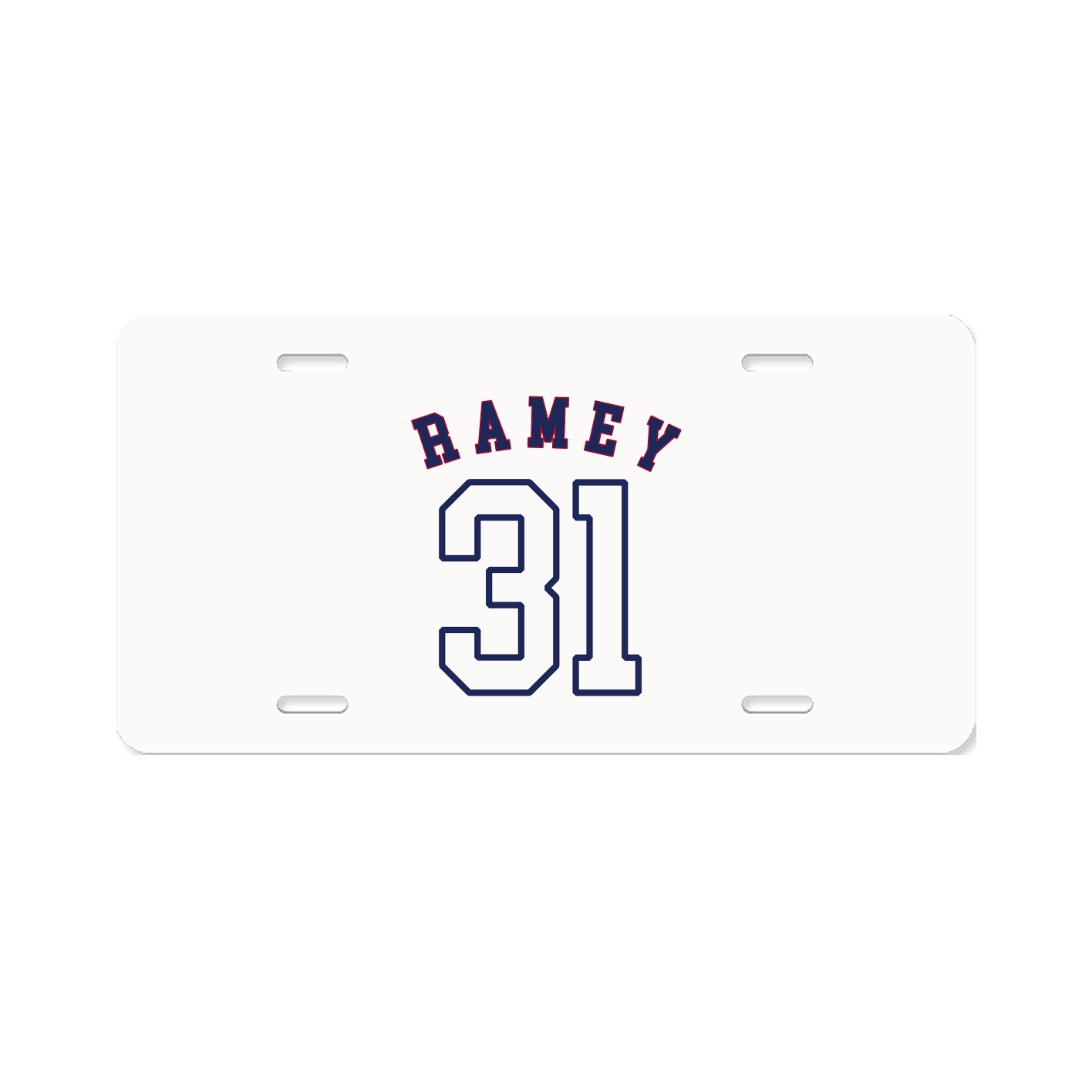 License Plate — Shirsey Arch in Classic