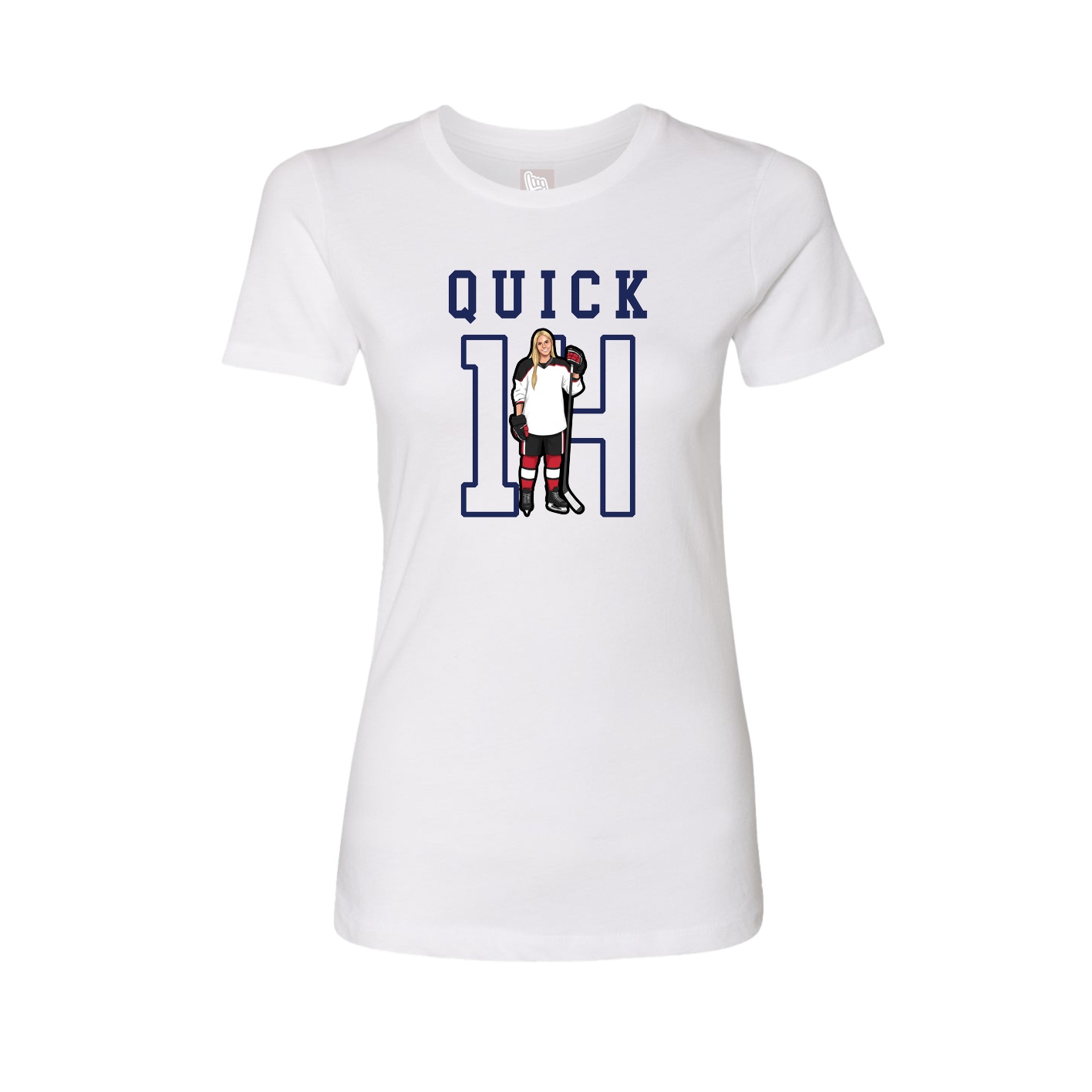 Fitted Women's Tee — Shirsey in White