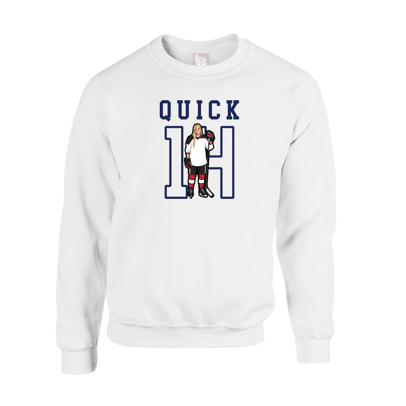 Fleece Crew — Shirsey in White
