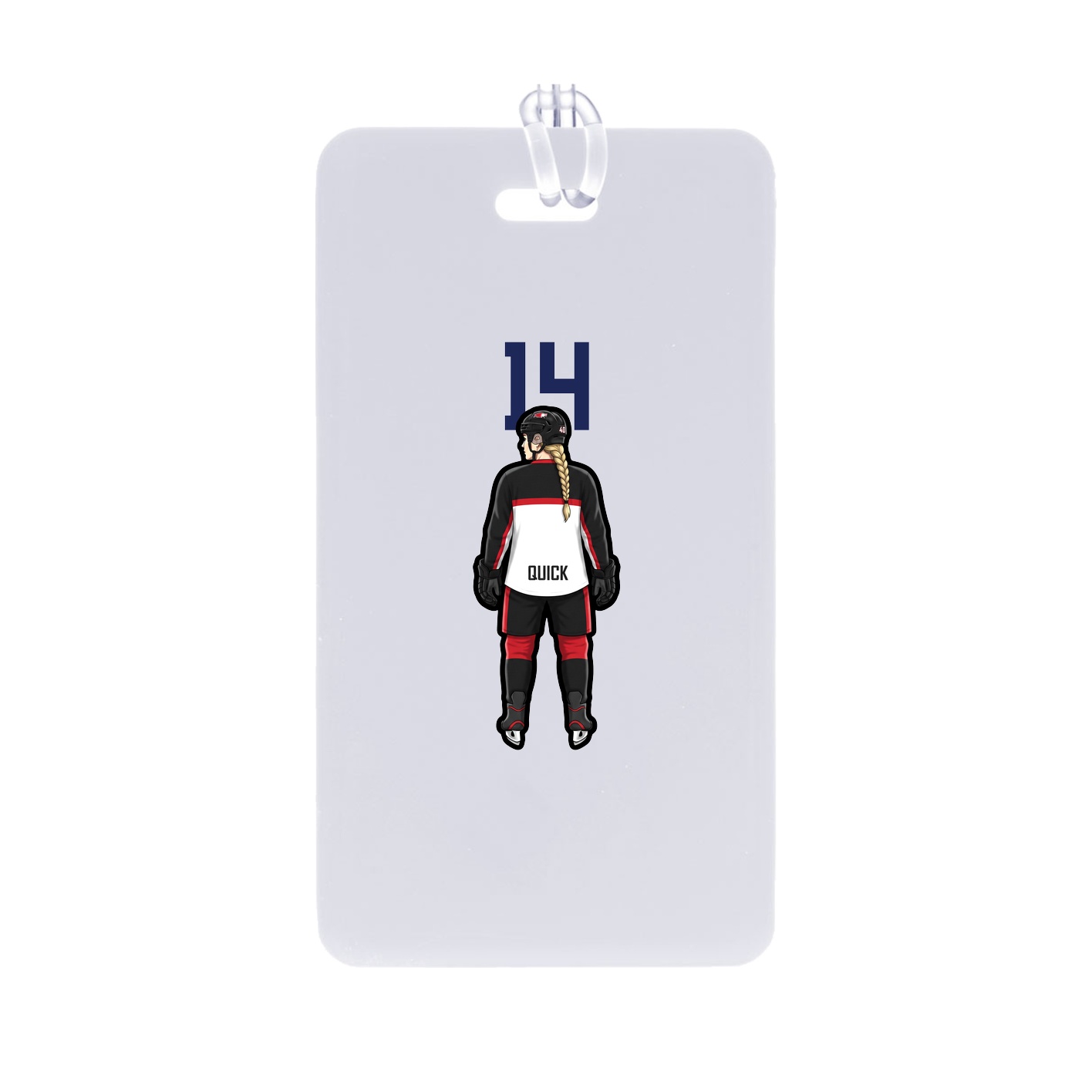 Bag Tag — Number Top in Classic