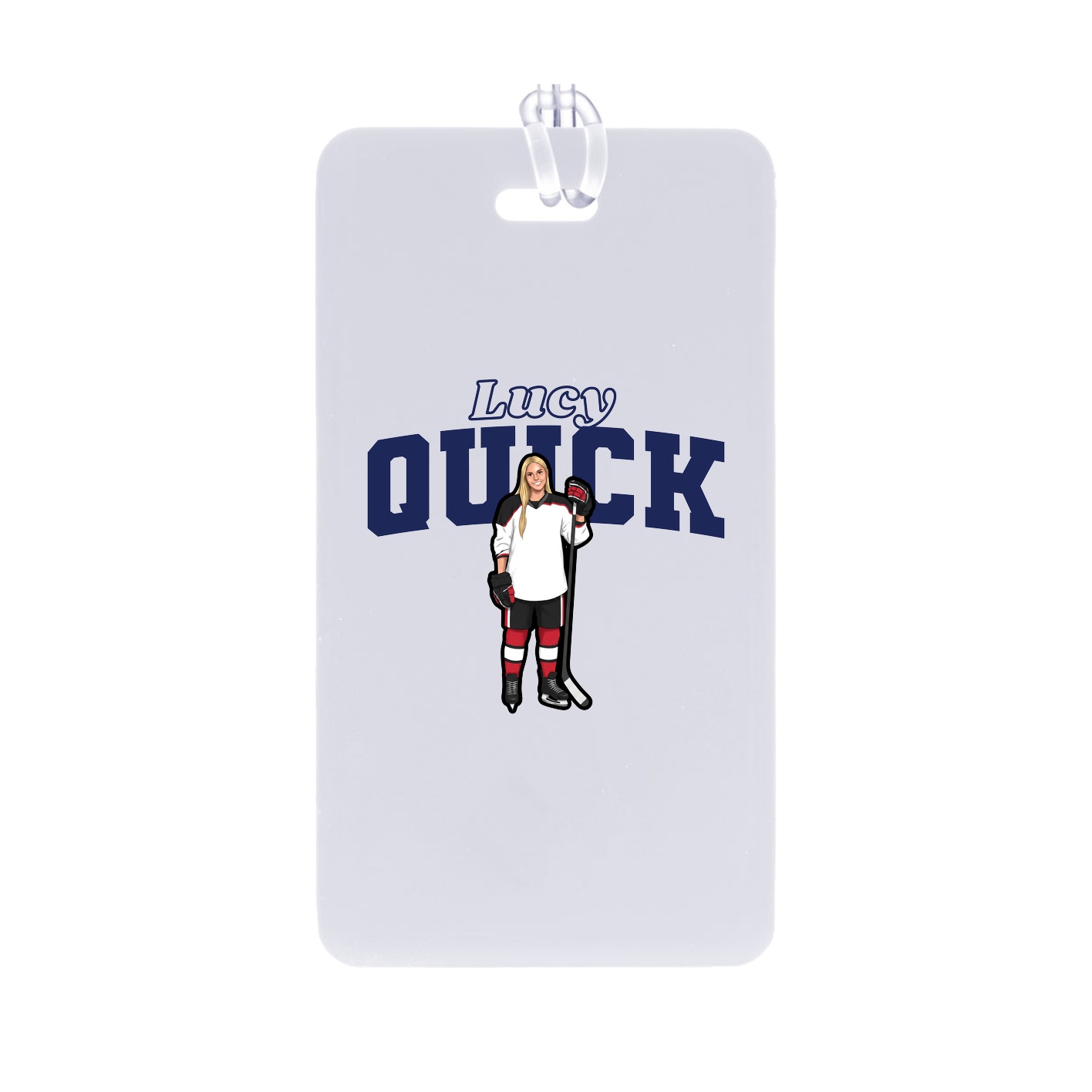 Bag Tag — Name Arch in Classic