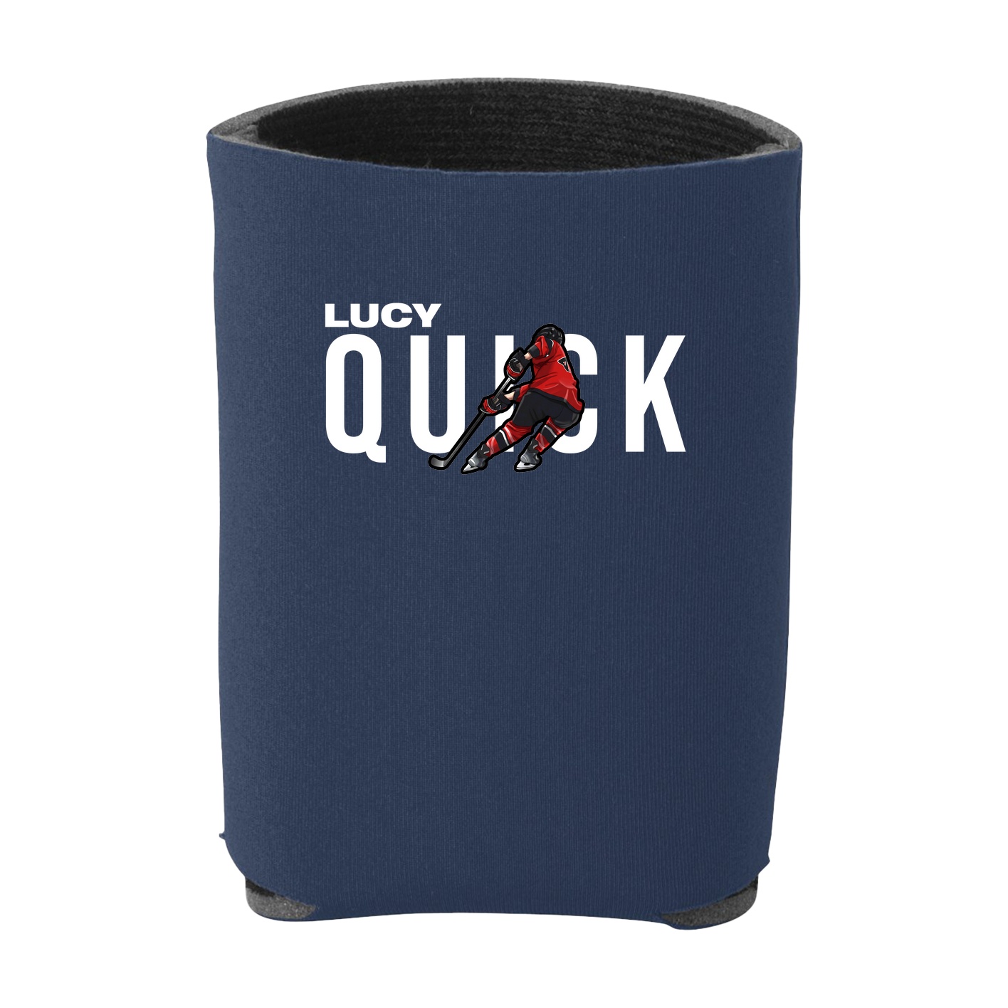 Can Holder — Player Name in Navy
