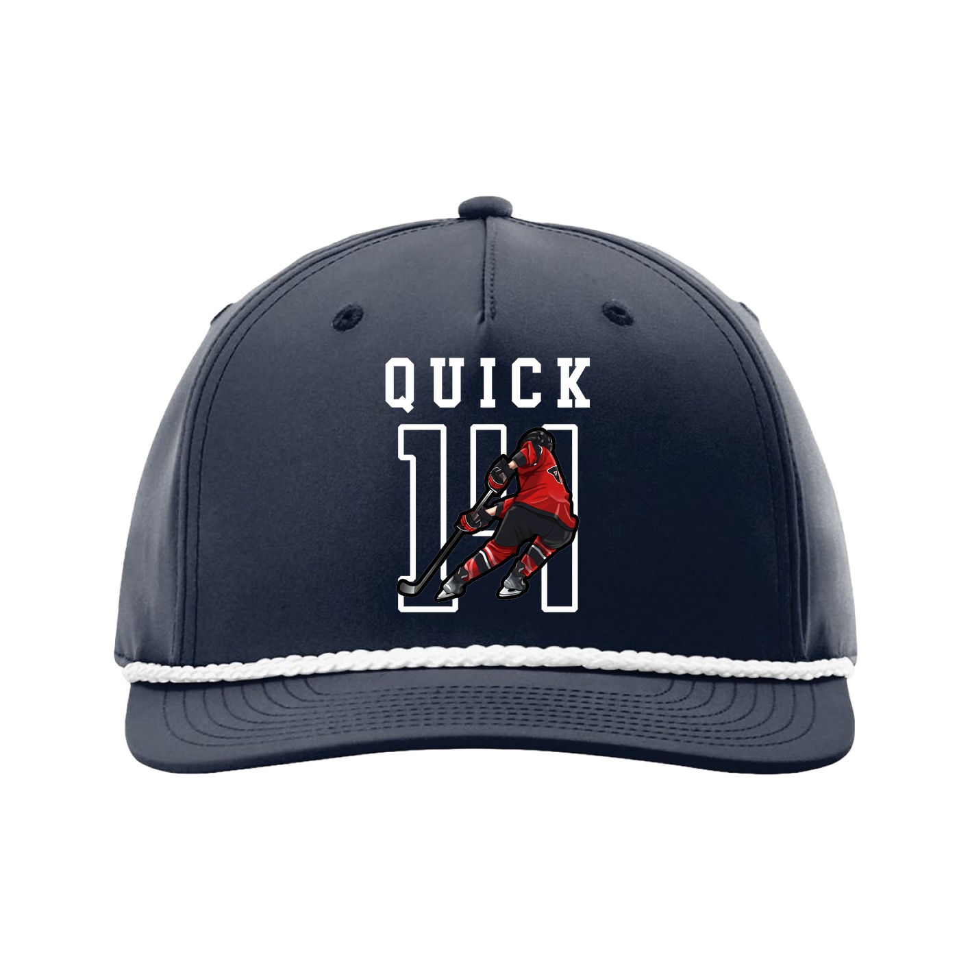 Five-Panel Classic Rope Cap — Shirsey in Navy