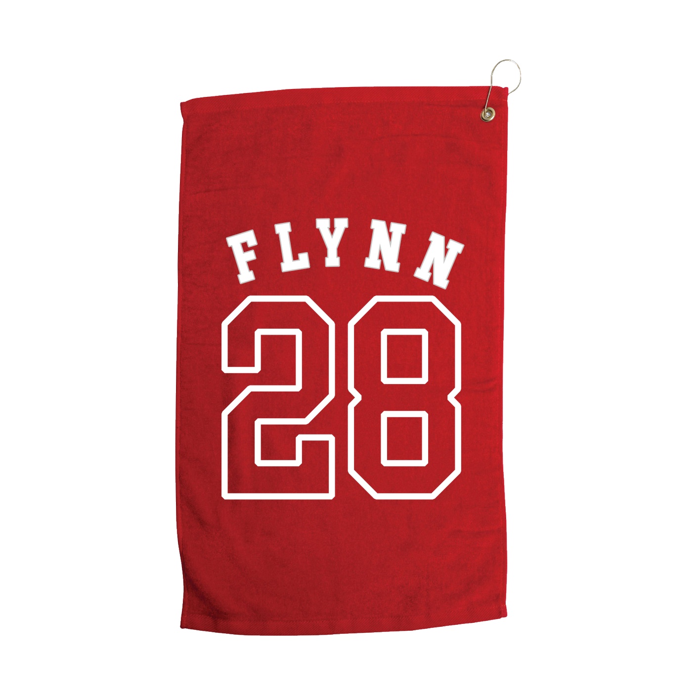 Golf Towel — Shirsey Arch in Red