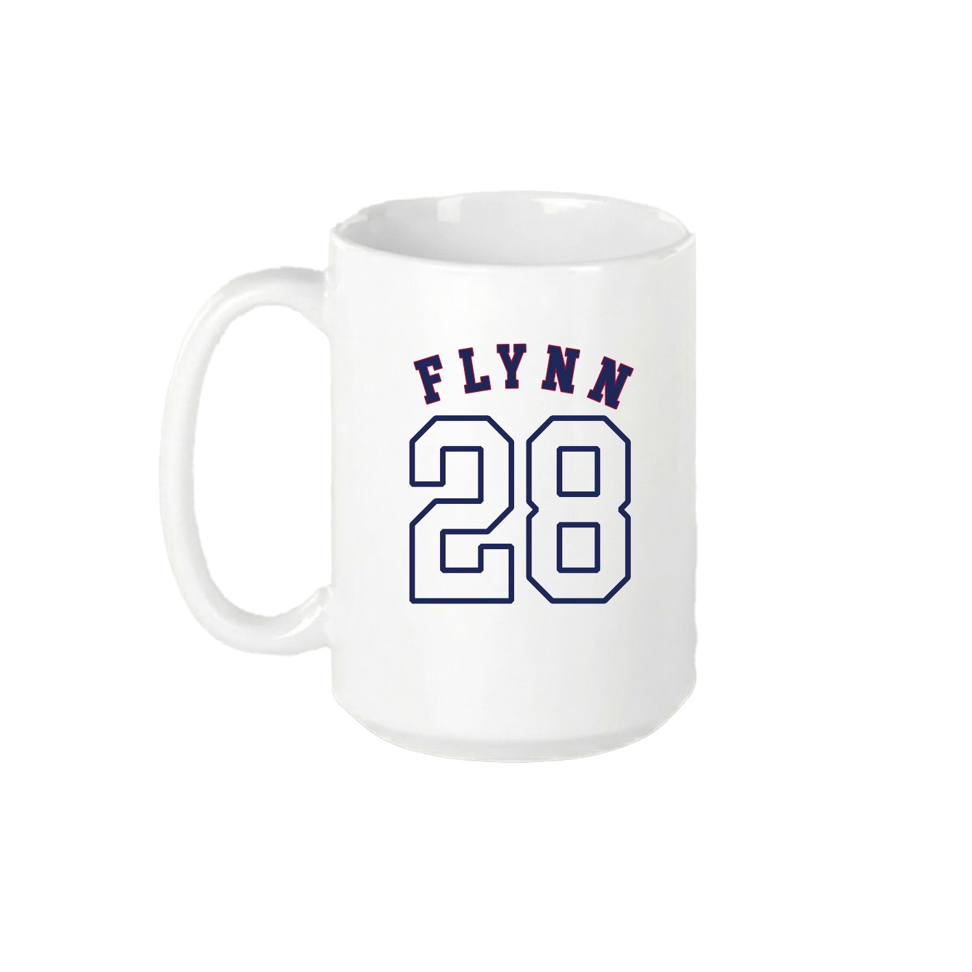 15oz Coffee Mug — Shirsey Arch in White