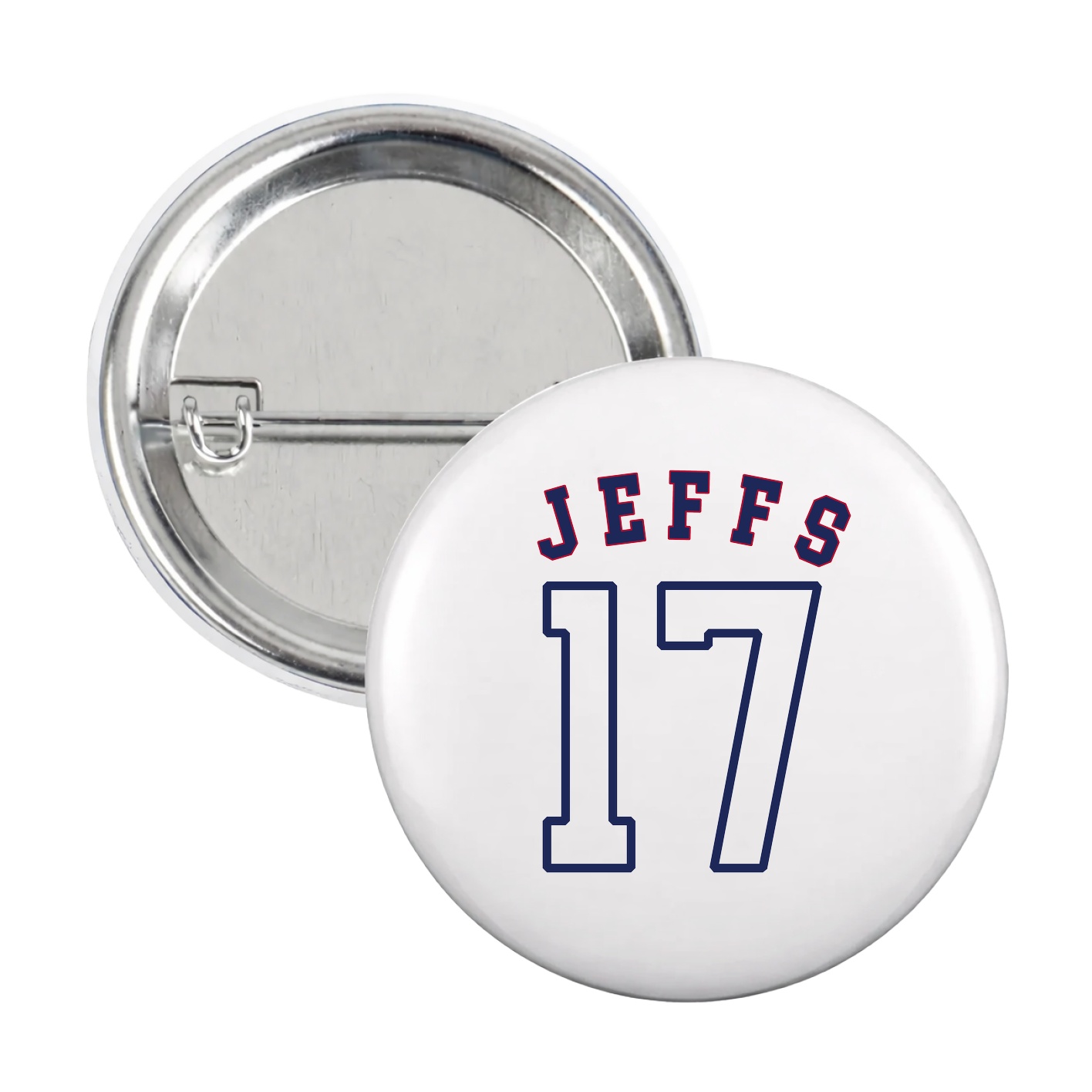 Game Day Button — Shirsey Arch in White