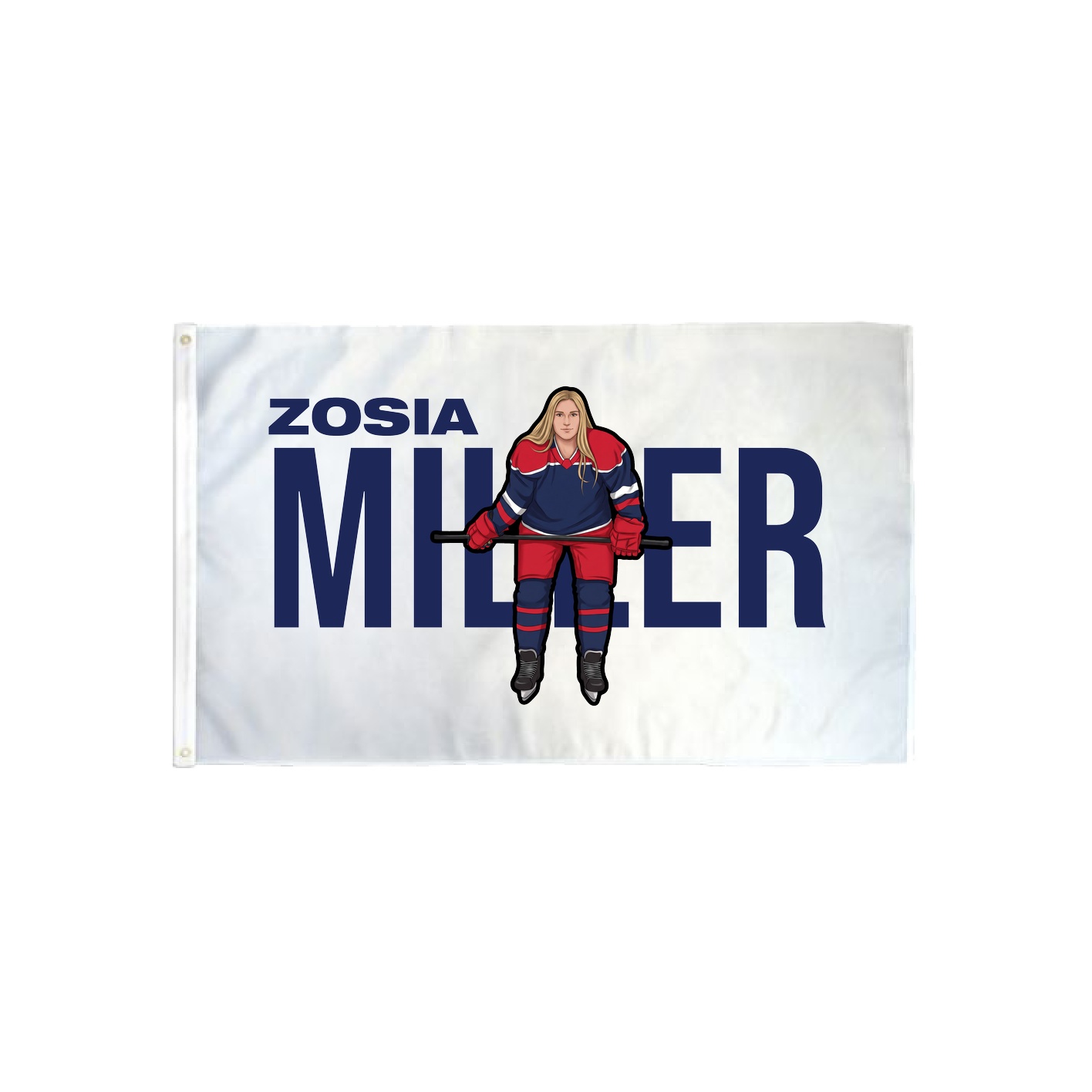 3x5 Flag — Player Name in Classic