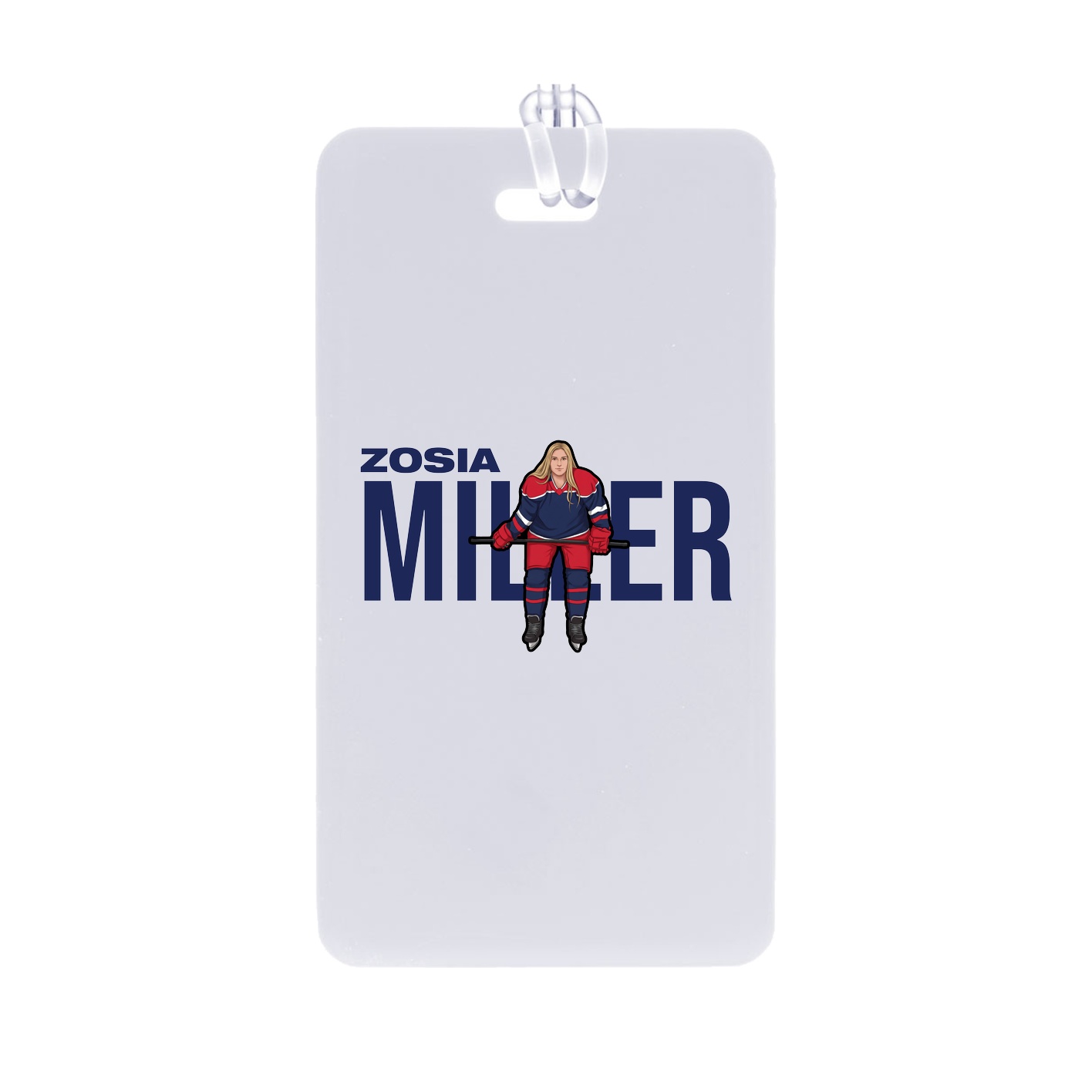 Bag Tag — Player Name in Classic
