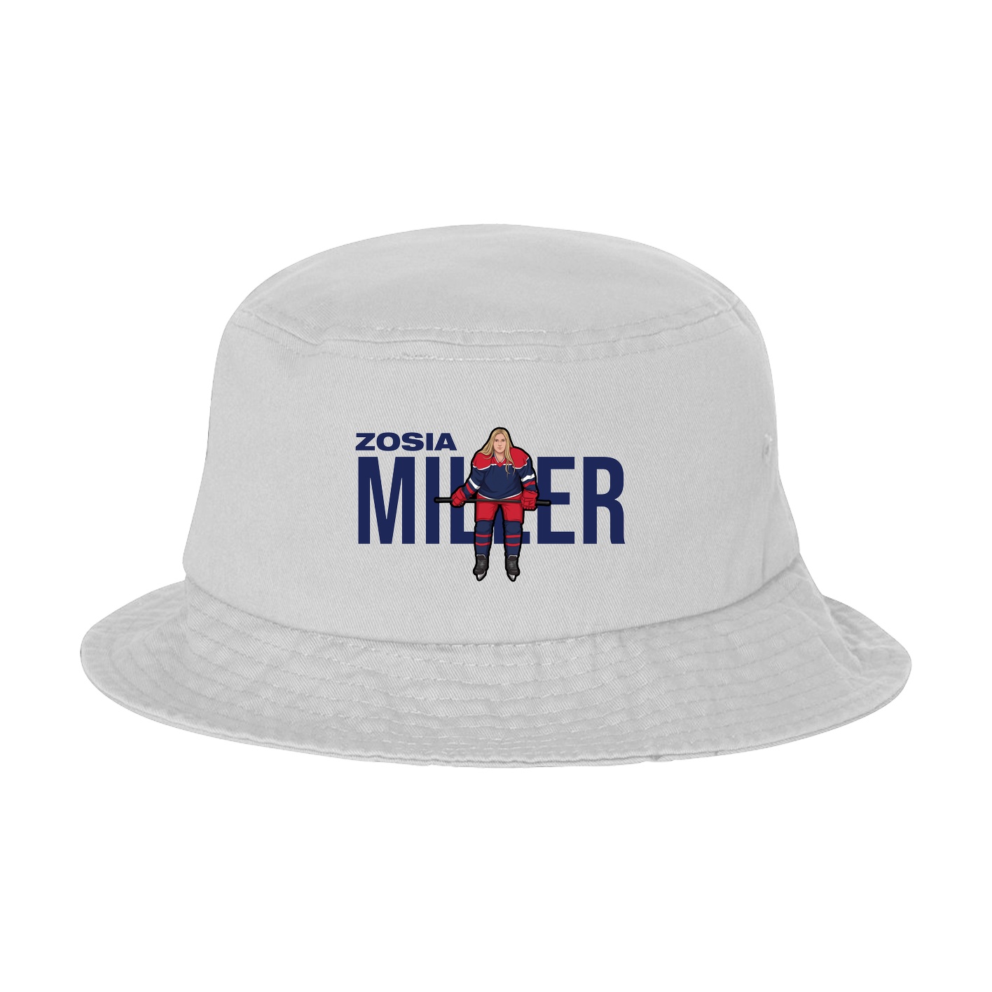 Bucket Cap — Player Name in White