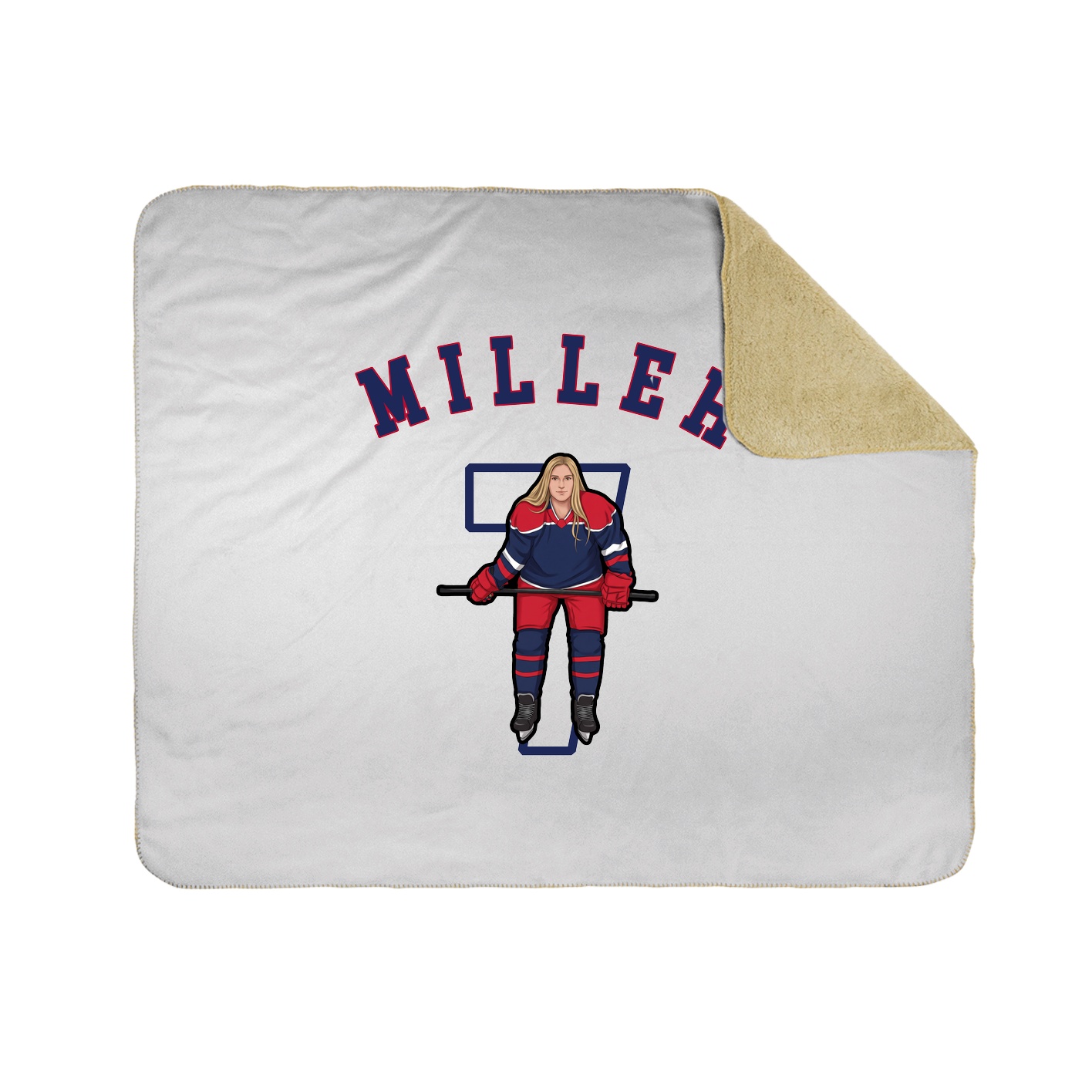 Throw Blanket — Shirsey Arch in White