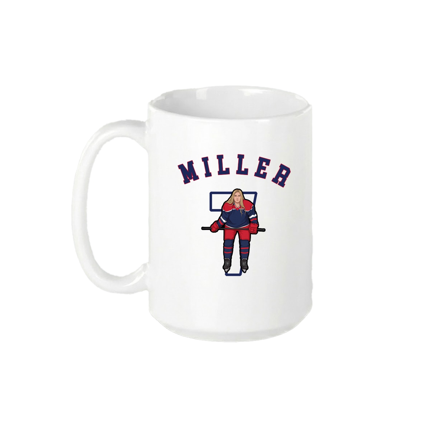 15oz Coffee Mug — Shirsey Arch in White