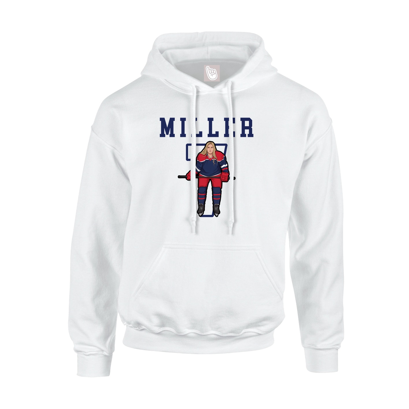 Youth Hoodie — Shirsey in White