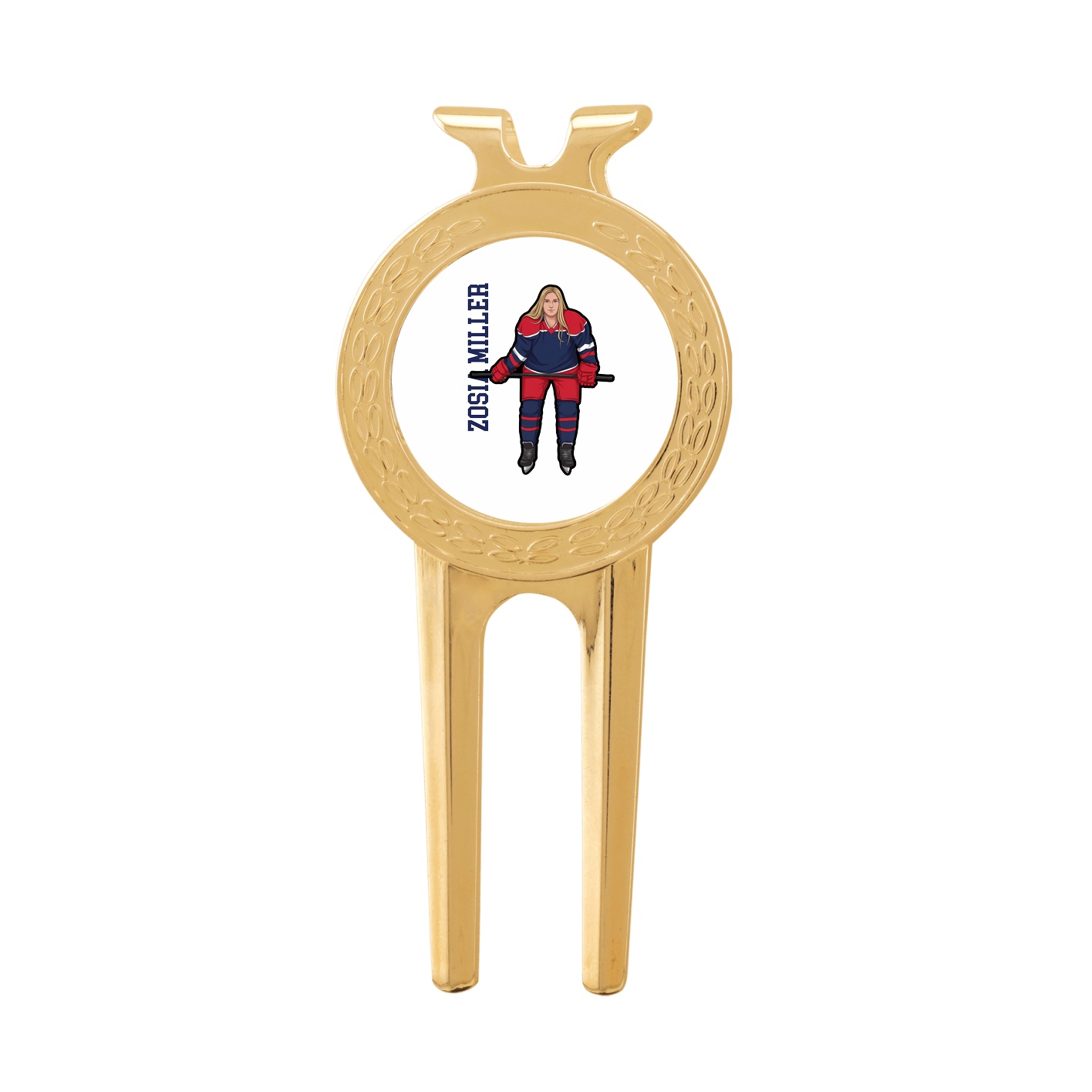 Divot Tool with Ball Marker — Name Vertical in Classic