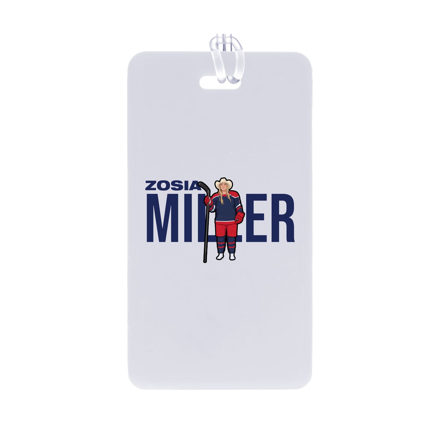 Bag Tag — Player Name in Classic