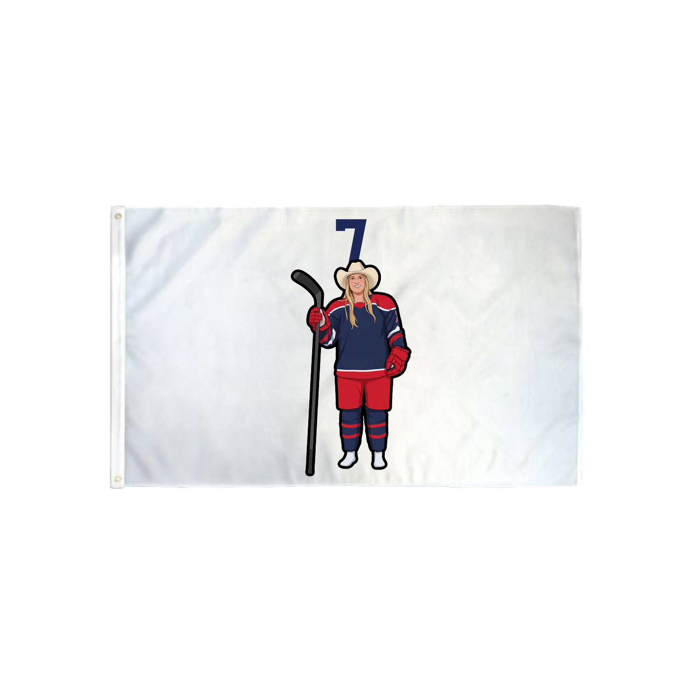3x5 Flag — Number Top in Classic