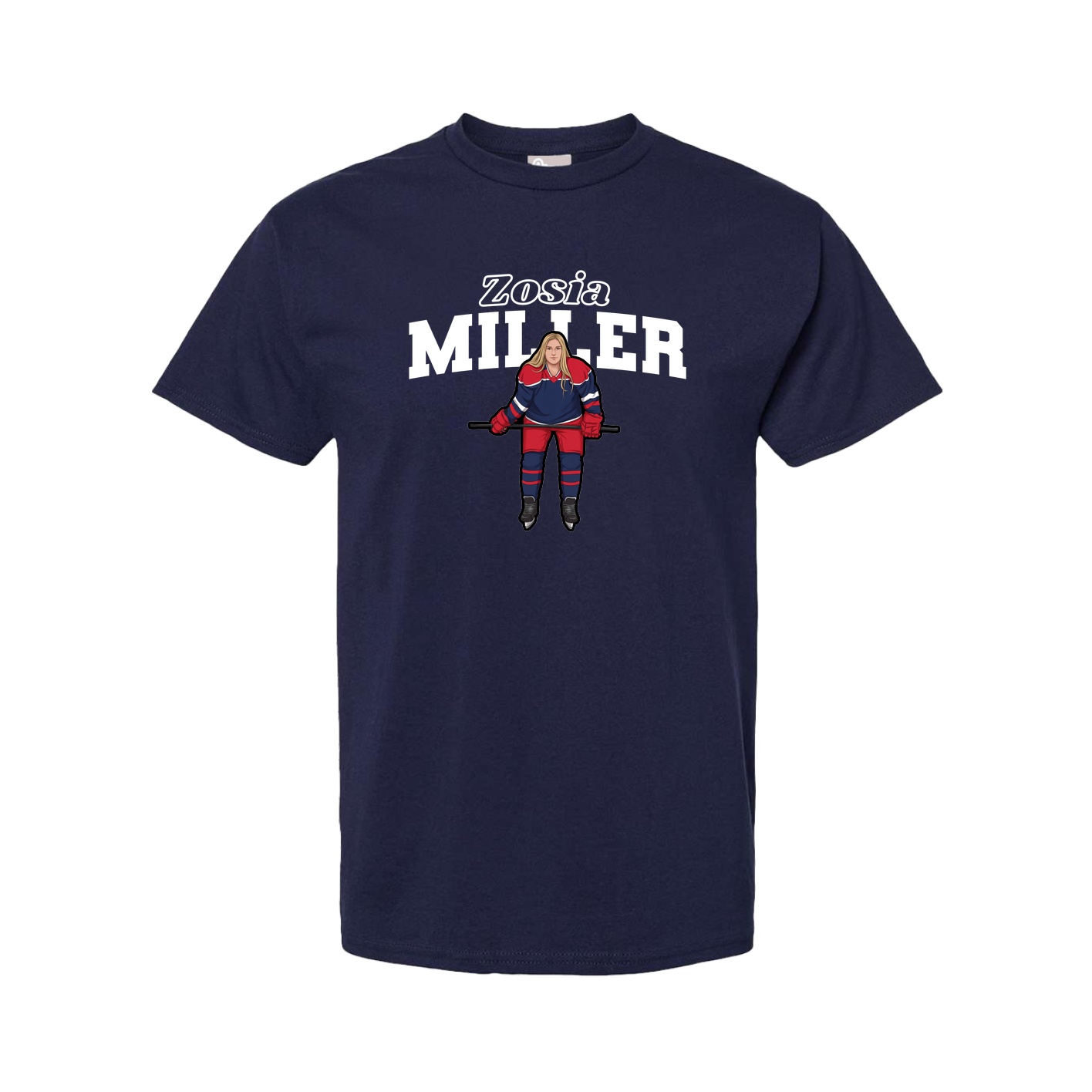 Tee — Name Arch in Navy