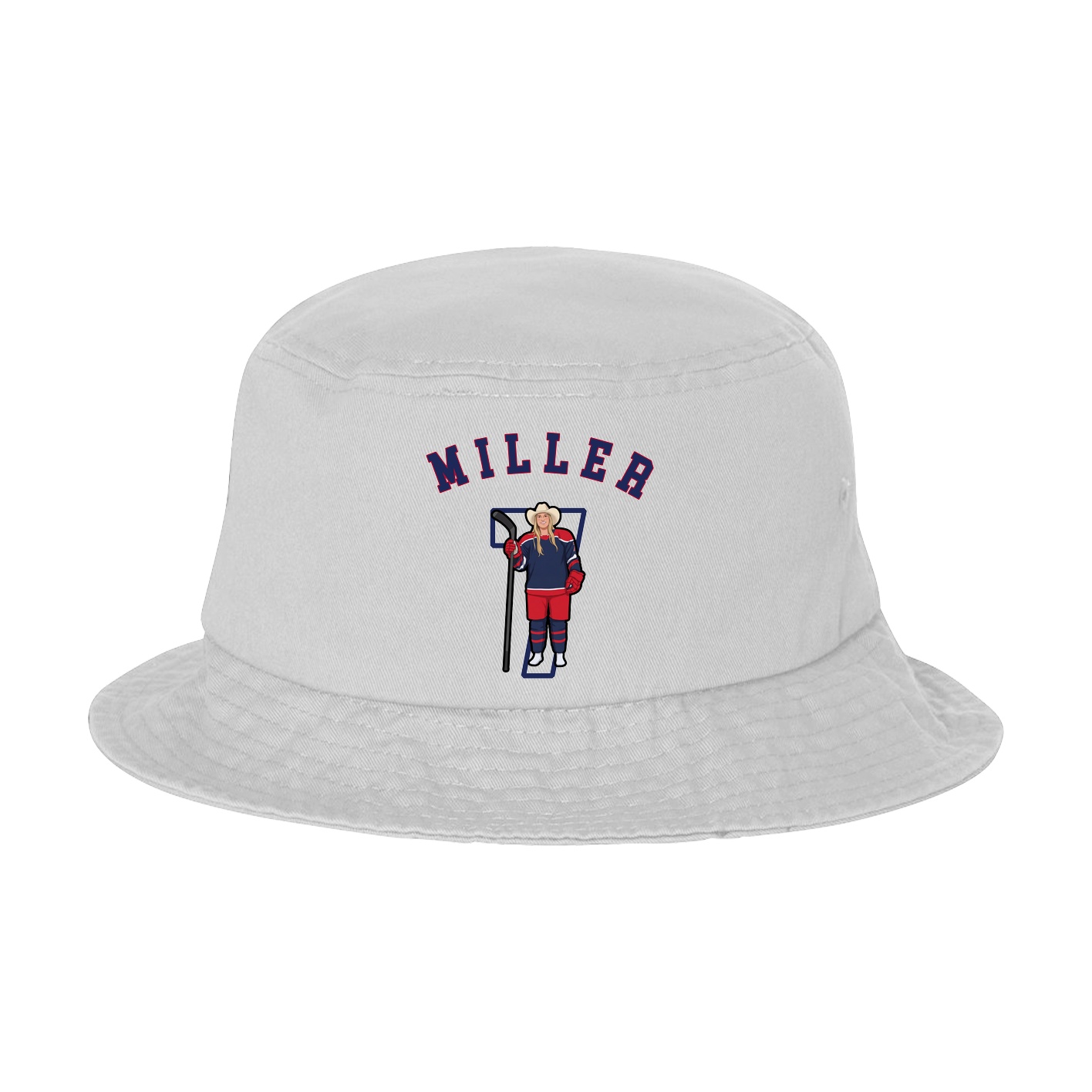 Bucket Cap — Shirsey Arch in White