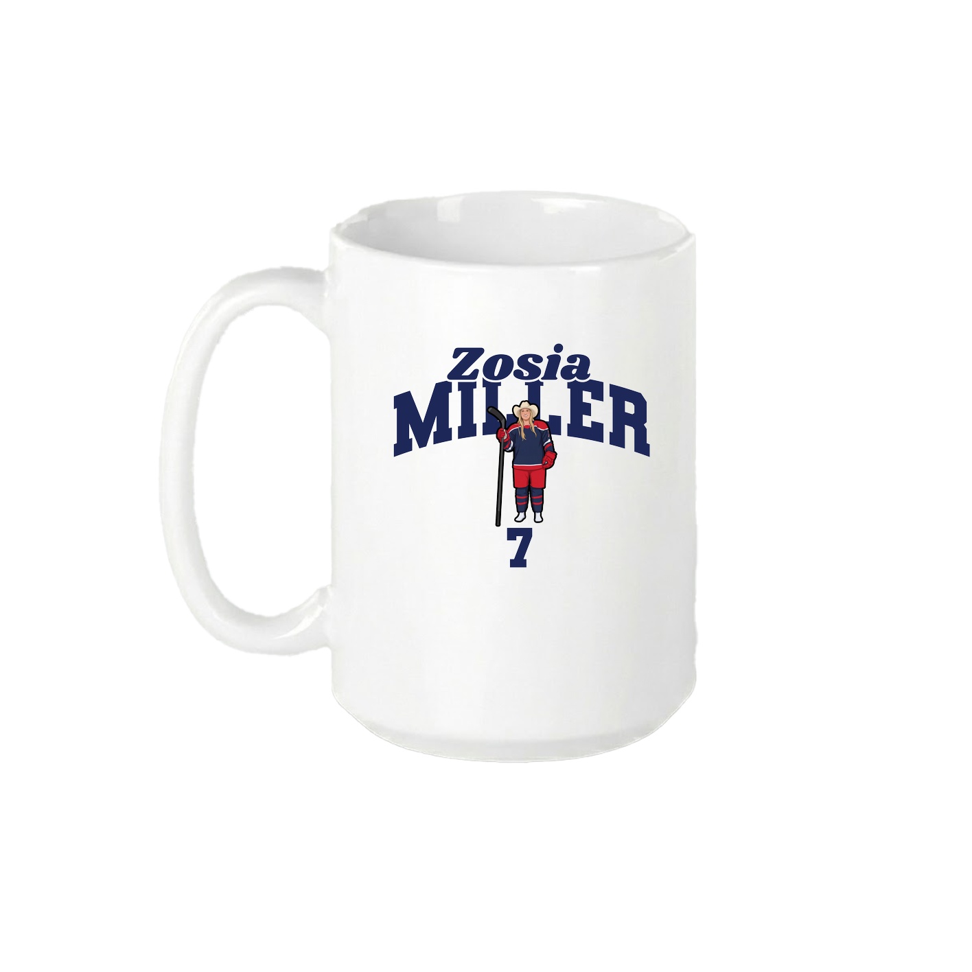 15oz Coffee Mug — Signature Arch in White
