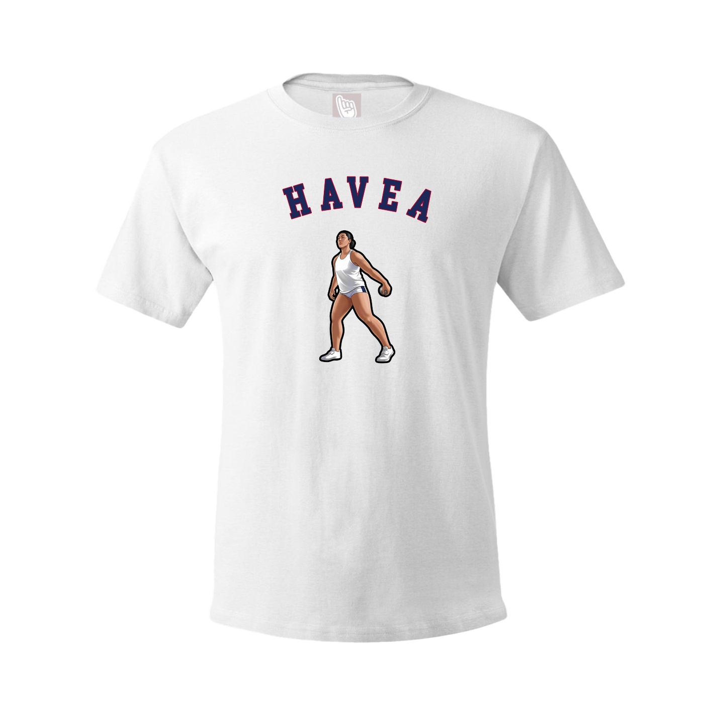 Youth Tee — Shirsey Arch in White