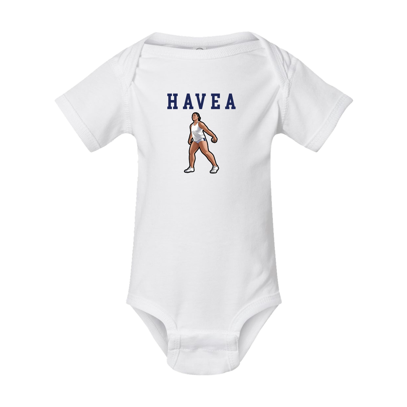 Baby Onesie — Shirsey in White